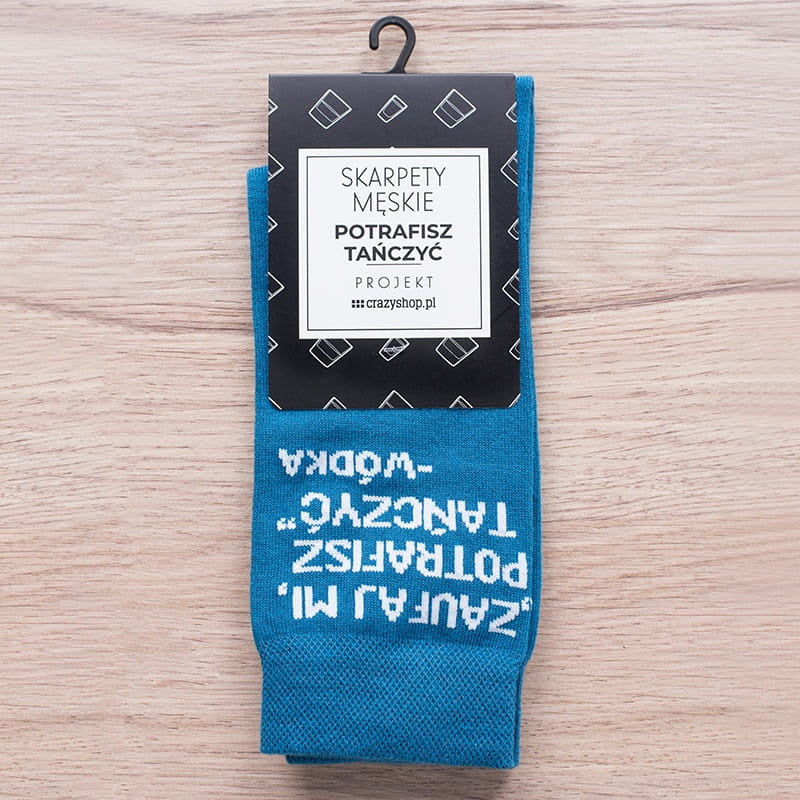 Śmieszne skarpety męskie r. 42-45 - upominek dla faceta prezent dla imprezowicza skarpetki męskie śmieszne