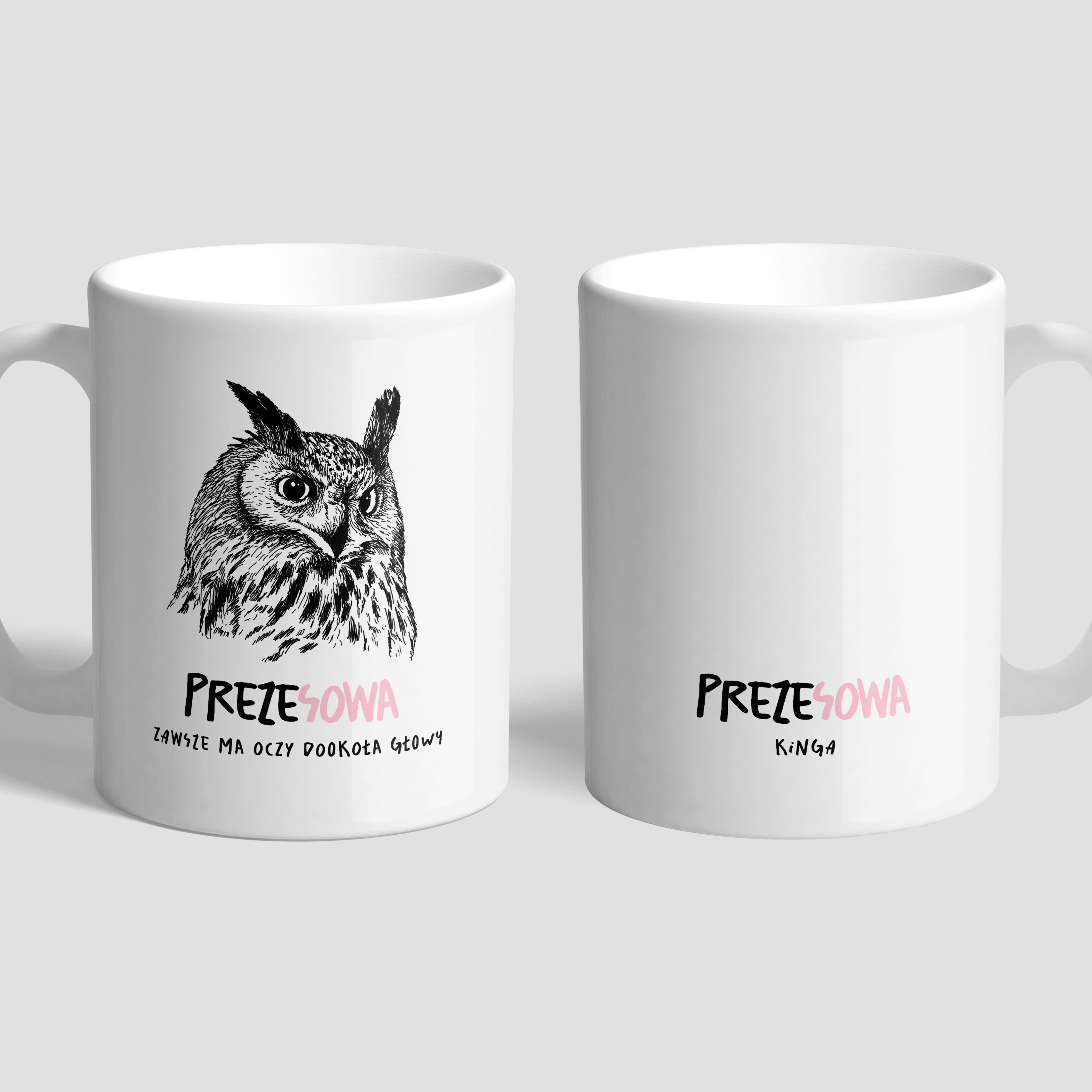 Kubek dla szefowej - Prezesowa kubek szefowej prezent dla szefowej personalizowany kubek kubek z nadrukiem