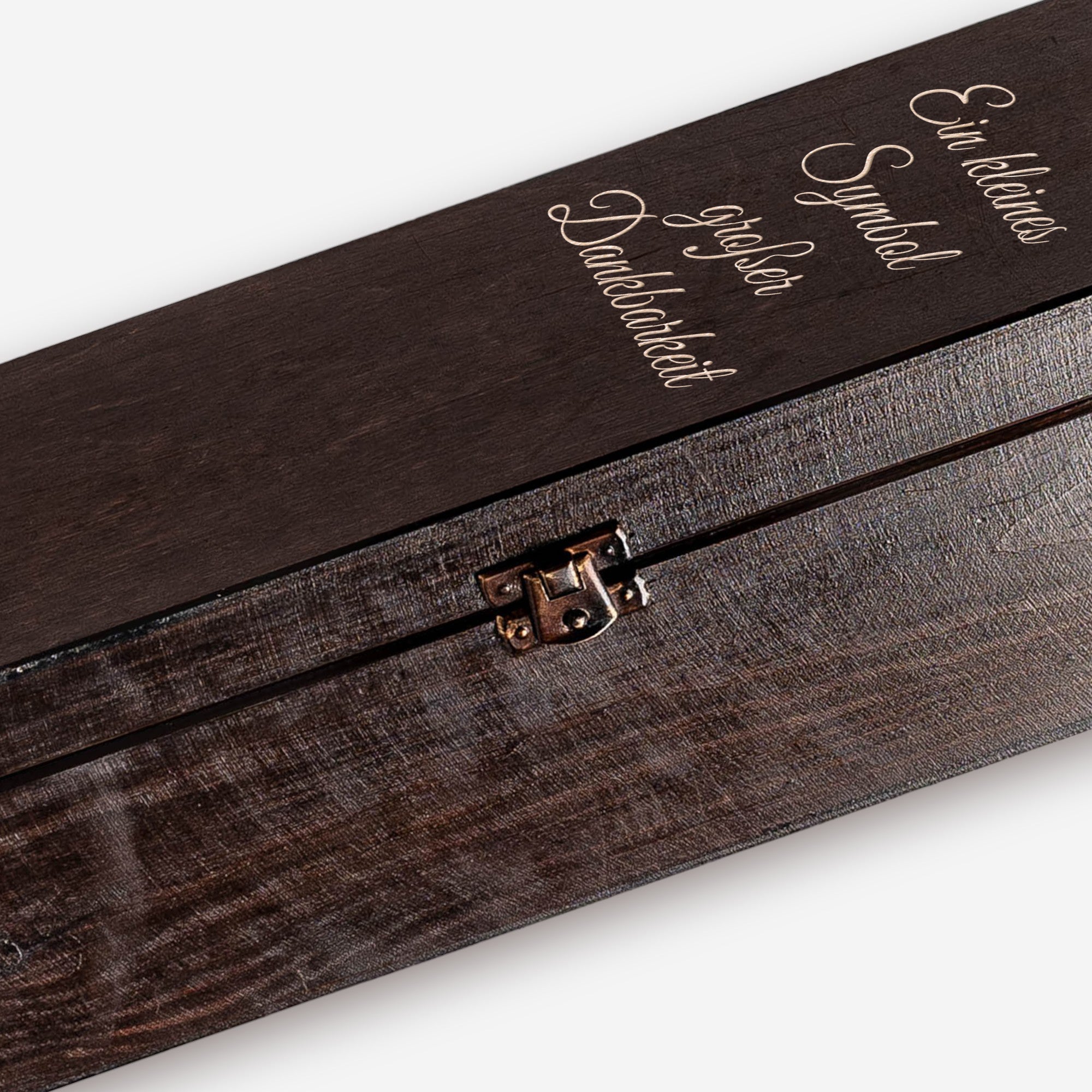 Gravierte Geschenkbox als Dankeschön