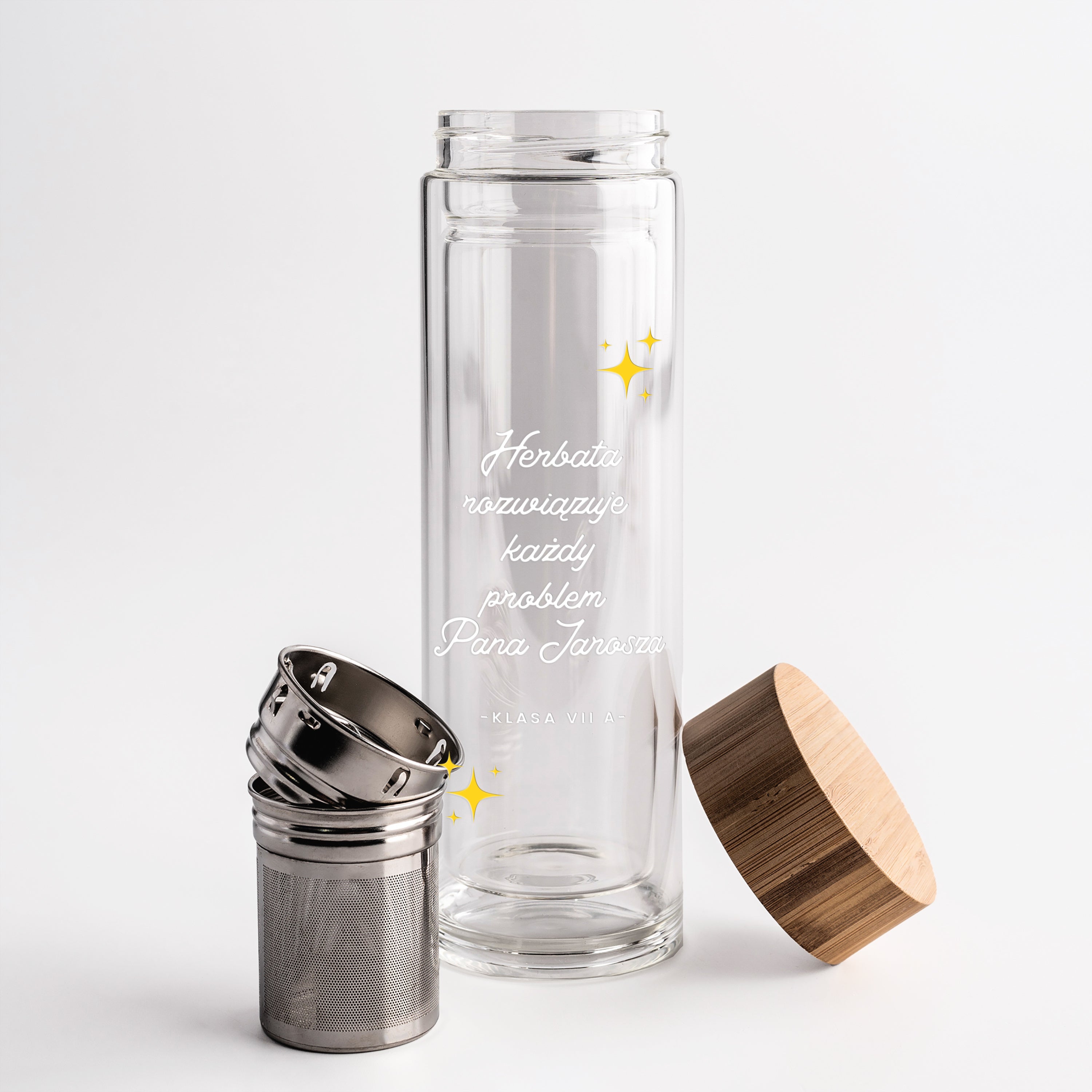 Personalizowany bidon dla nauczyciela prezent dla nauczyciela na Dzień Nauczyciela