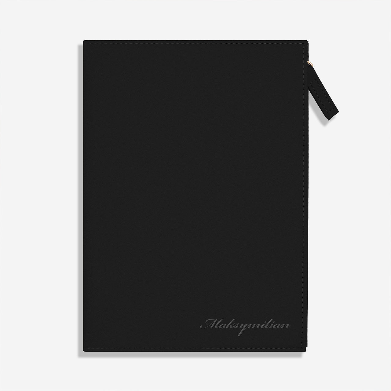 Notes na zamek z imieniem - prezent dla mężczyzny elegancki prezent dla mężczyzny notatnik personalizowany