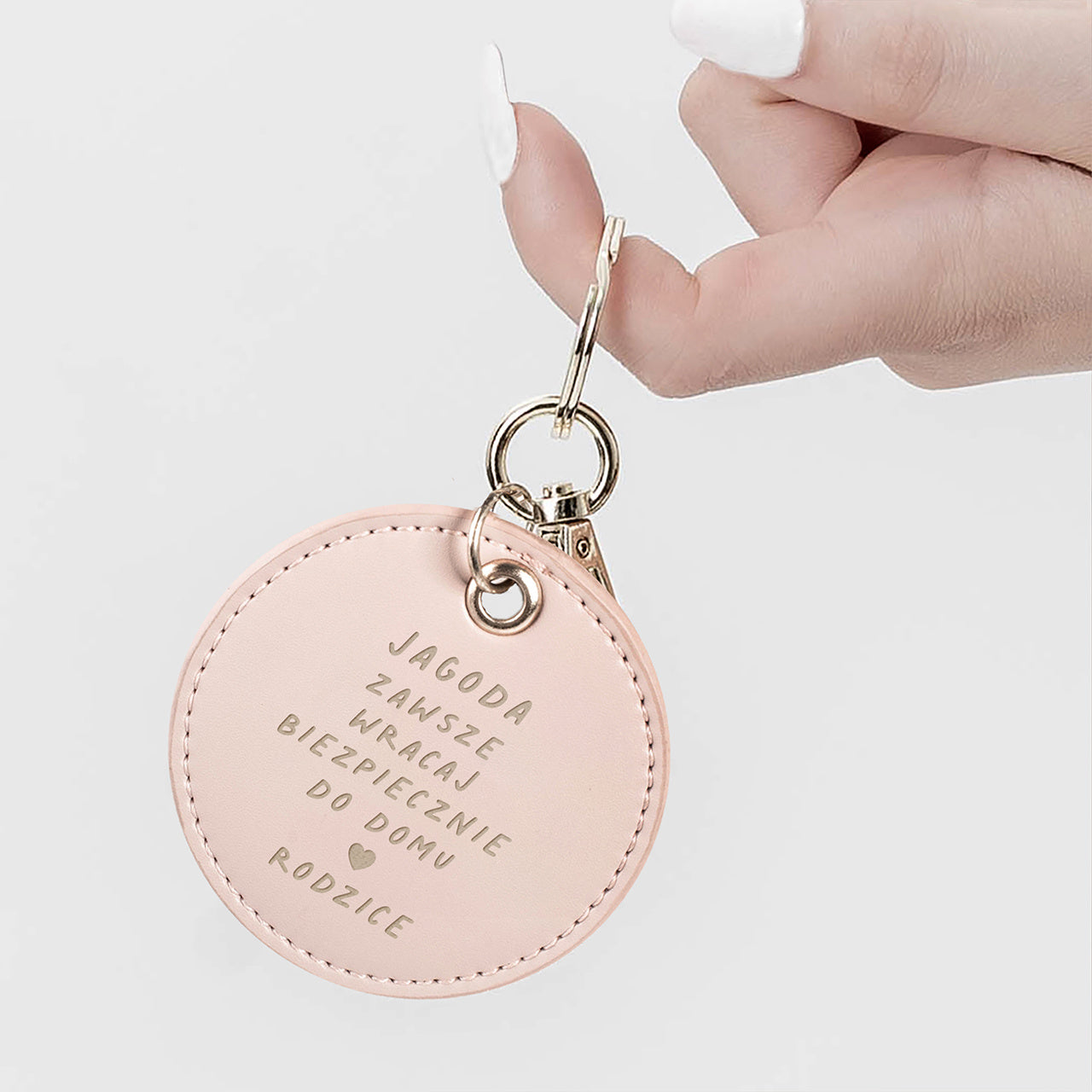 Personalizowany brelok do kluczy dla córki
