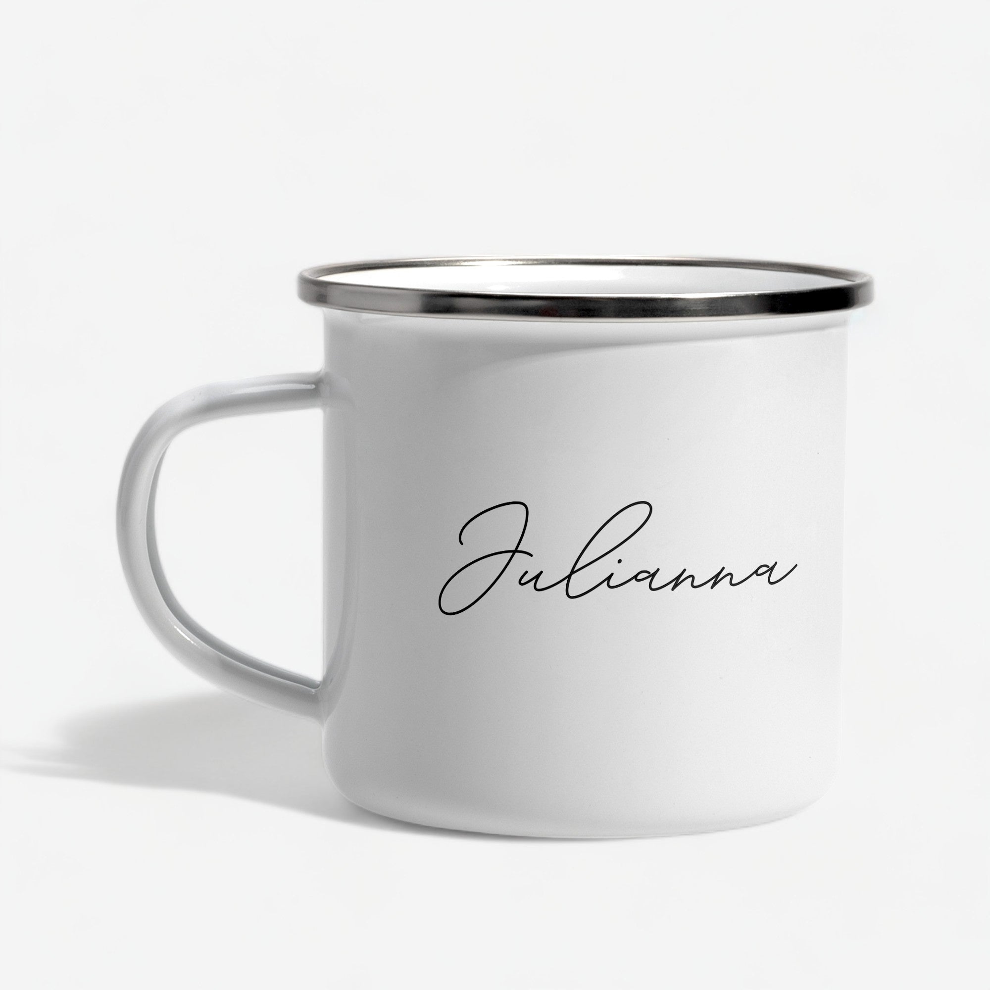 Metalowy kubek imienny - prezent na każdą okazję