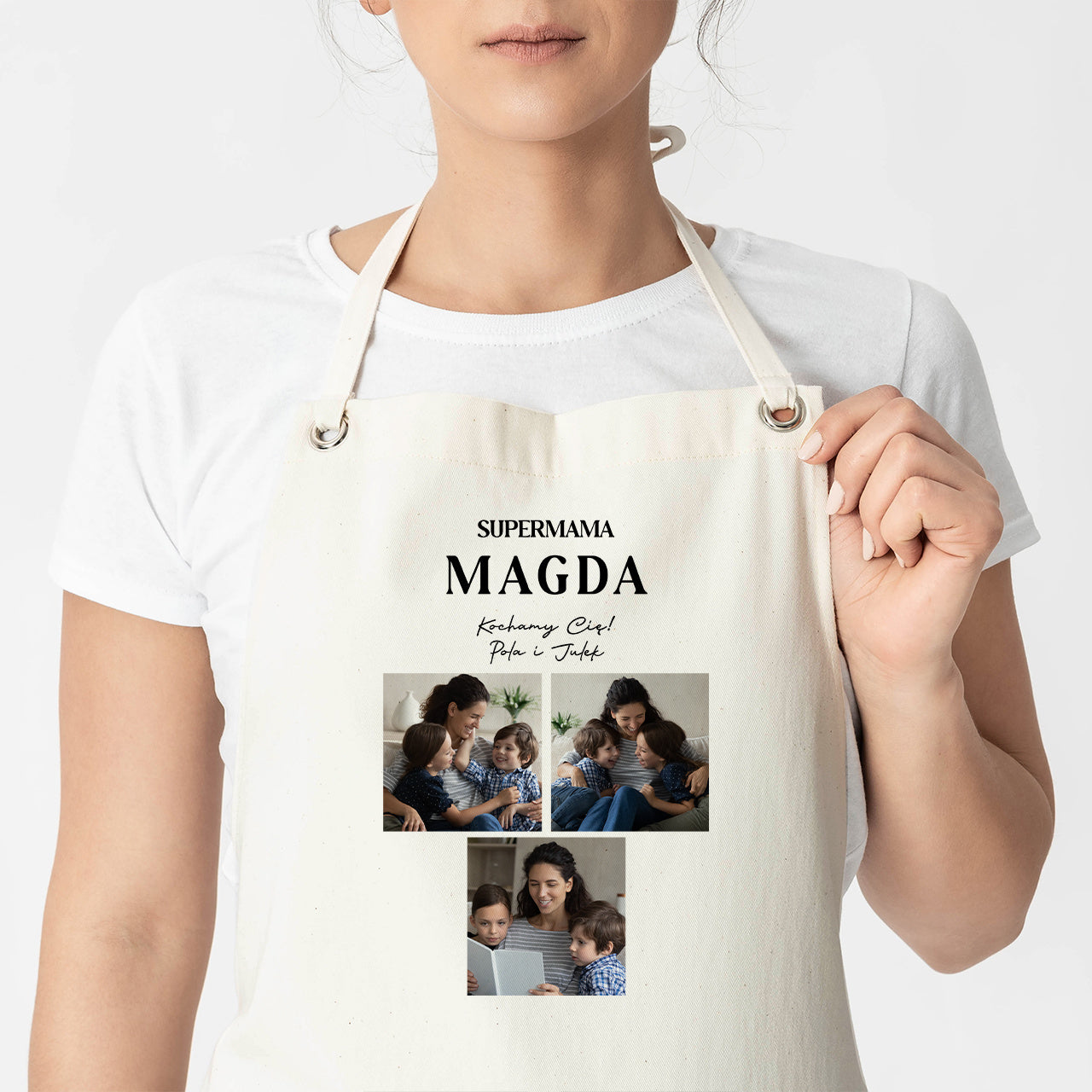 Fartuch na Dzień Mamy - prezent ze zdjęciami dla mamy