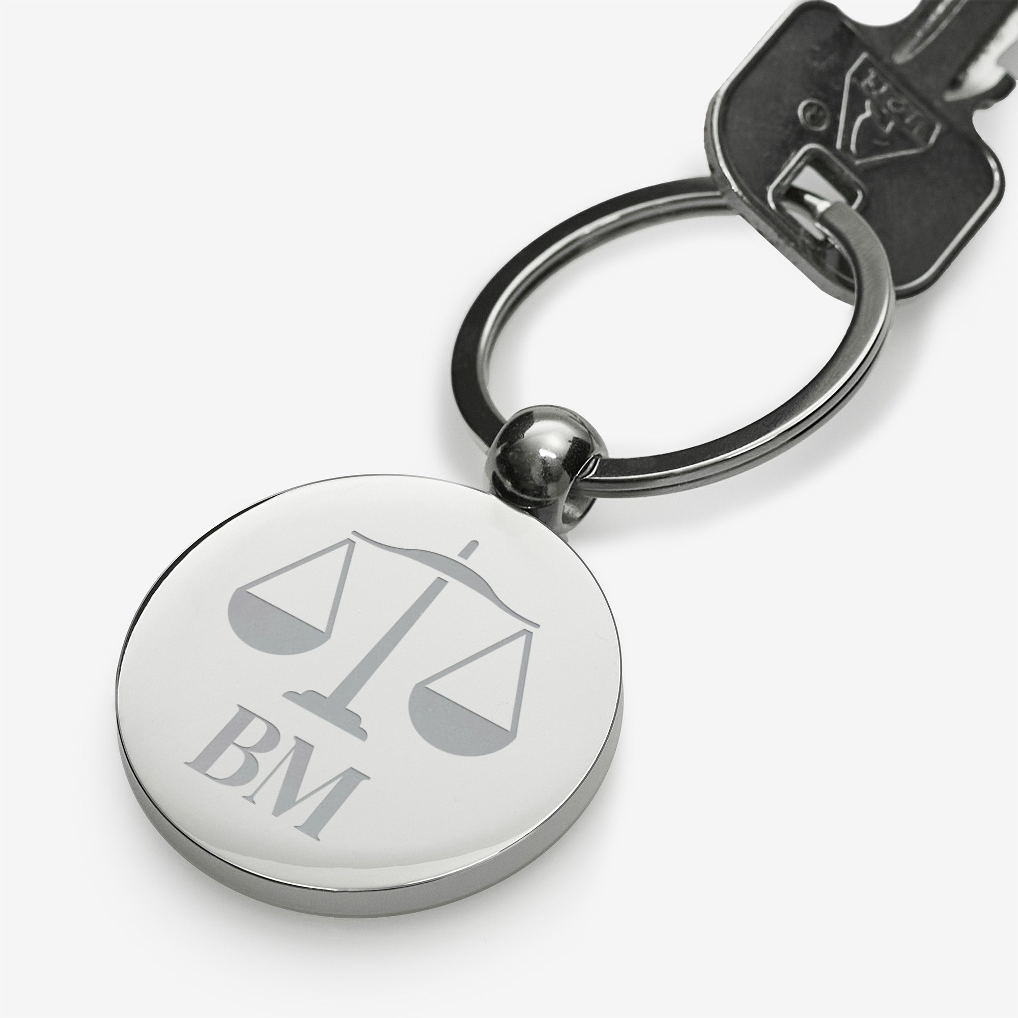 Grawerowany brelok dla prawnika brelok z grawerem prezent dla prawnika personalizowany brelok