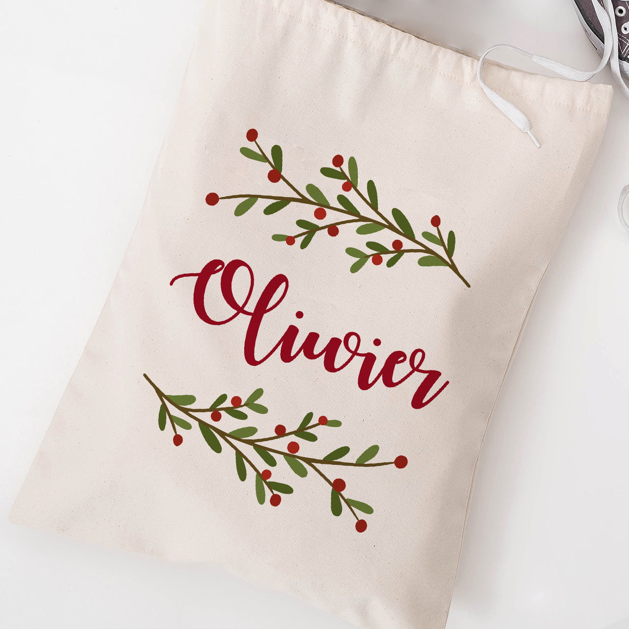 Personalizowany worek świąteczny na prezenty