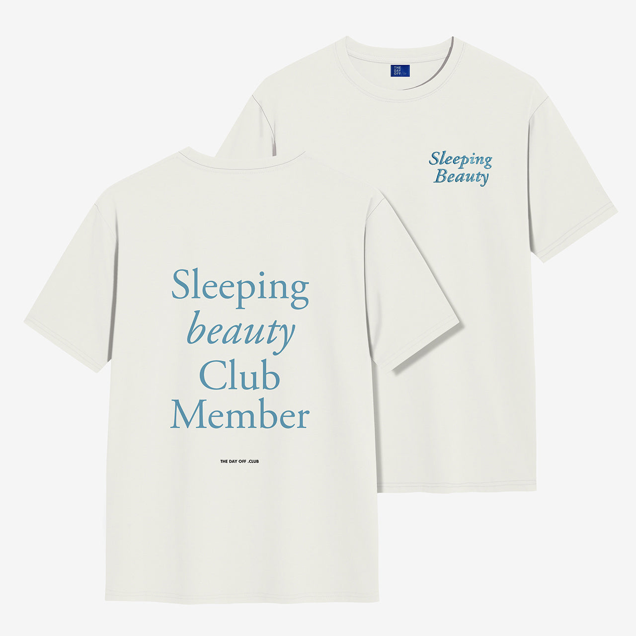 Koszulka TheDayOff Sleeping Beauty - S koszulka z nadrukiem koszulka z haftem koszulka na prezent