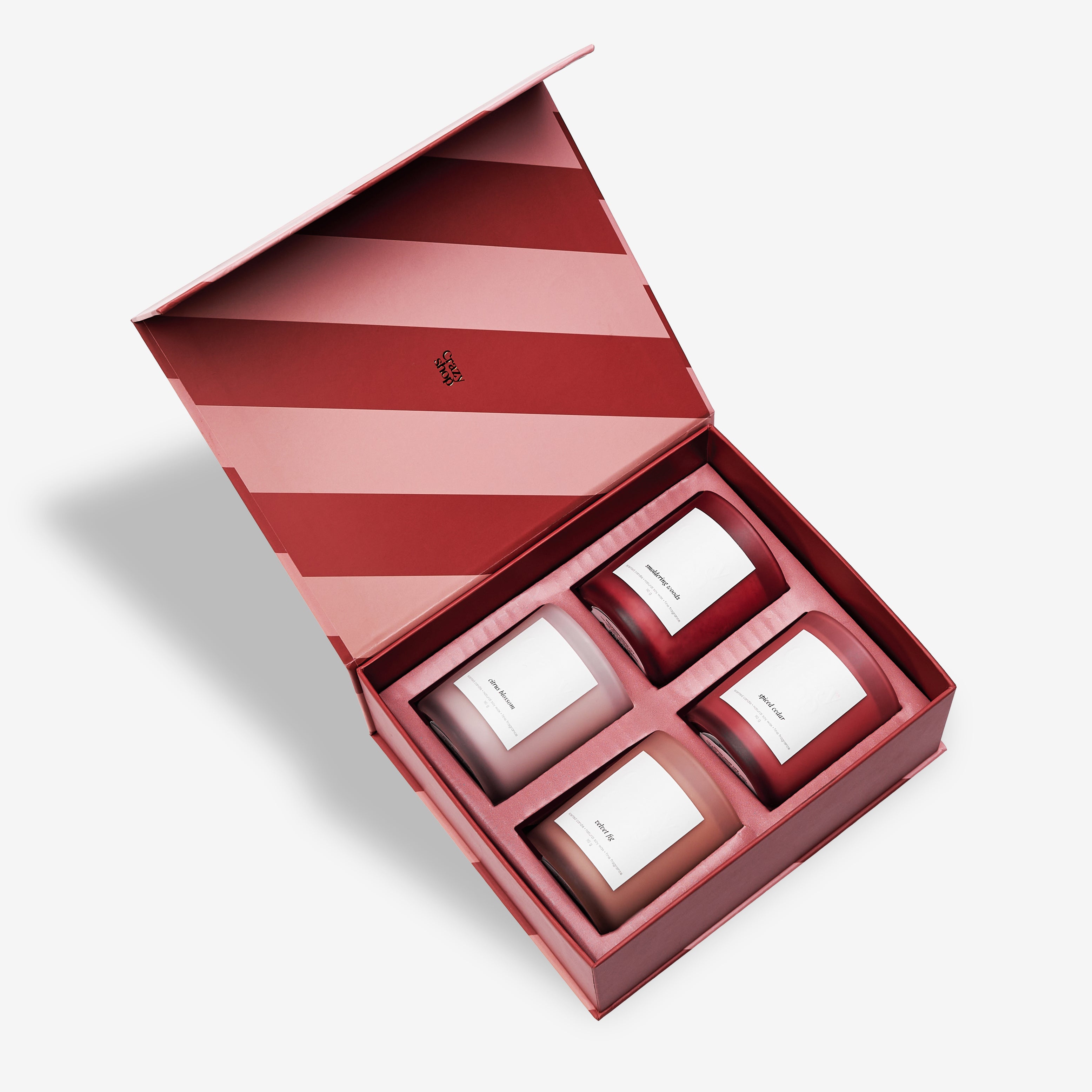 Zestaw prezentowy dla przyjaciółki SPALĘ CI DOM komplet świeczek prezent dla przyjaciółki