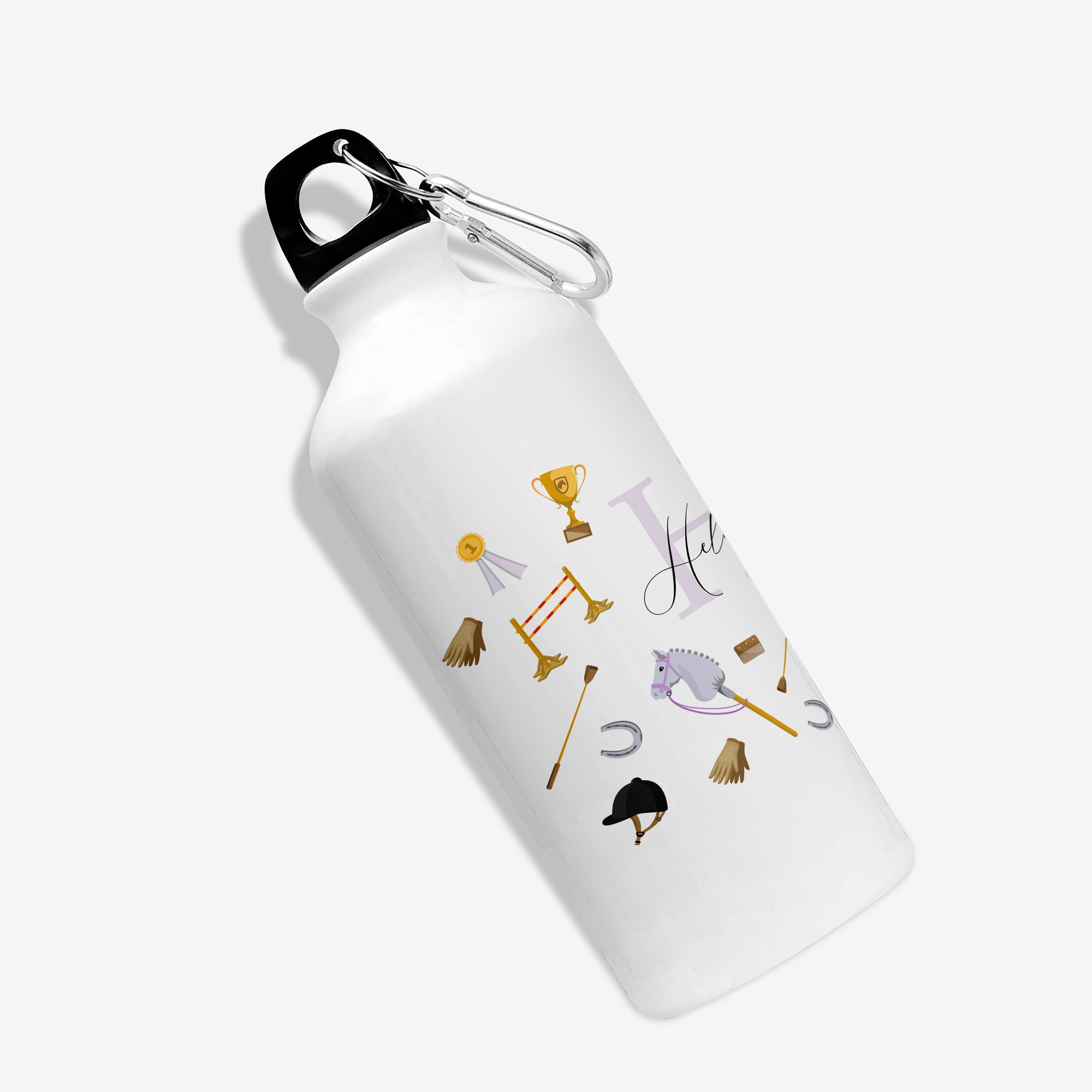 Bidon z nadrukiem - prezent dla miłośniczki hobby horse