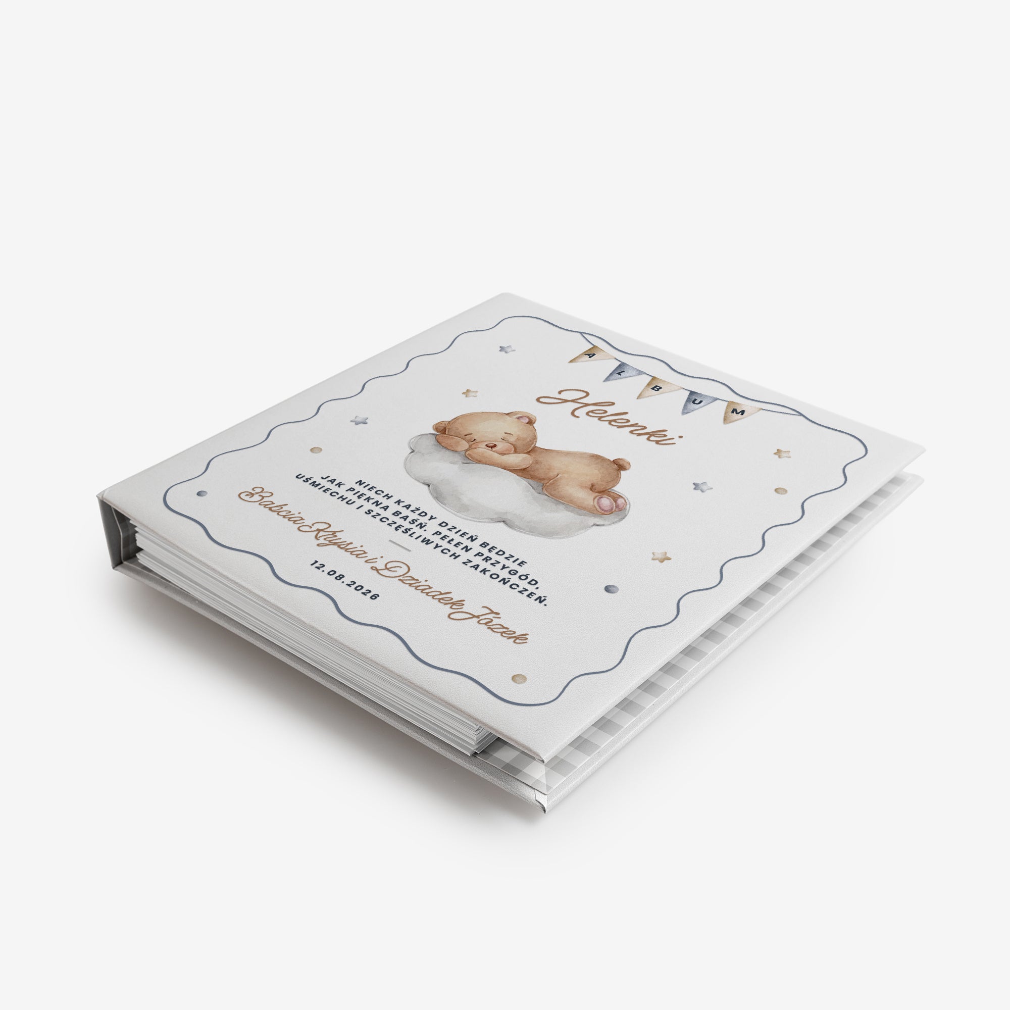 Personalizowany album dla dziecka - prezent dla malucha pamiątka na roczek dla dziewczynki