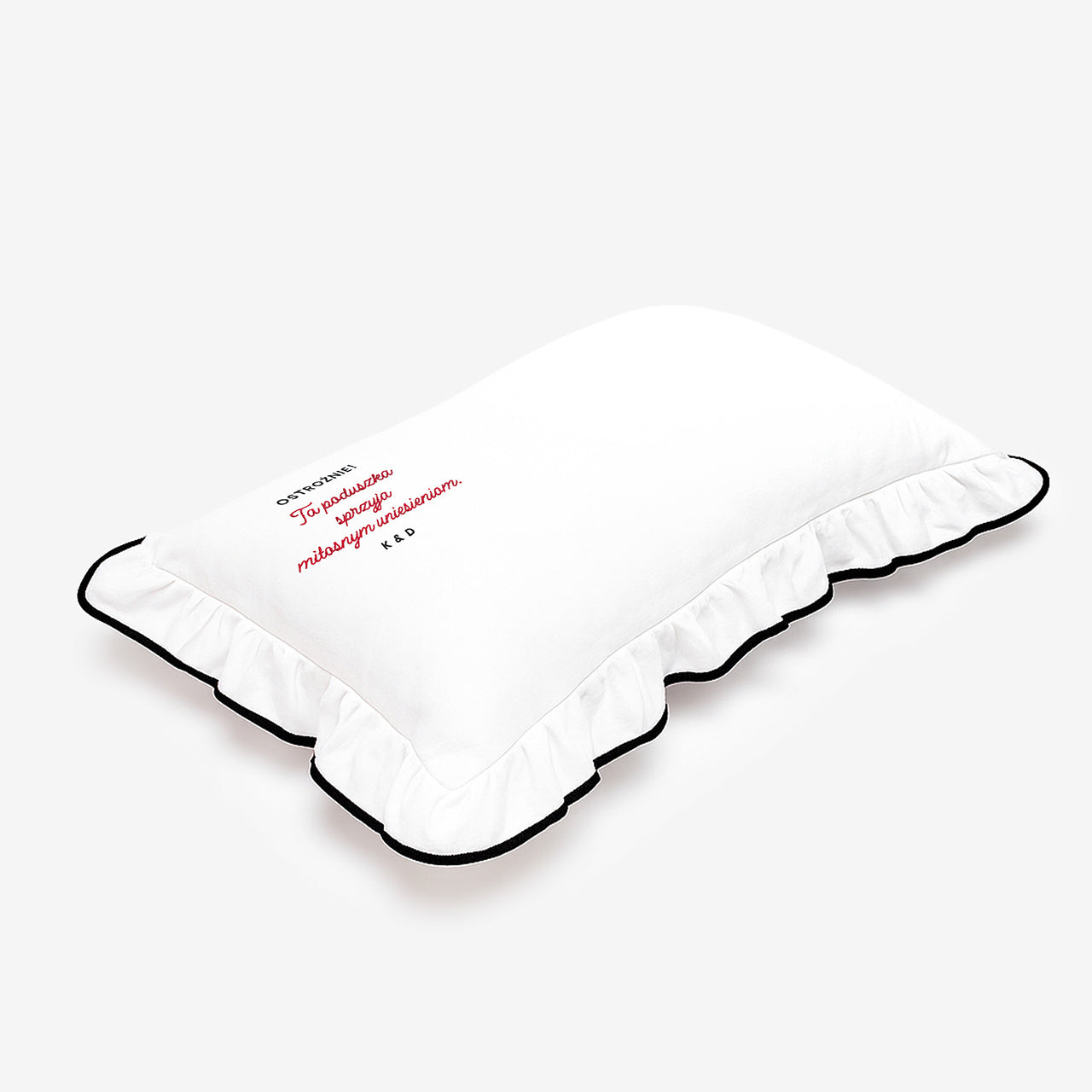 Poduszka z haftem na prezent dla dziewczyny poduszka na prezent dla dziewczyny poduszka z napisem