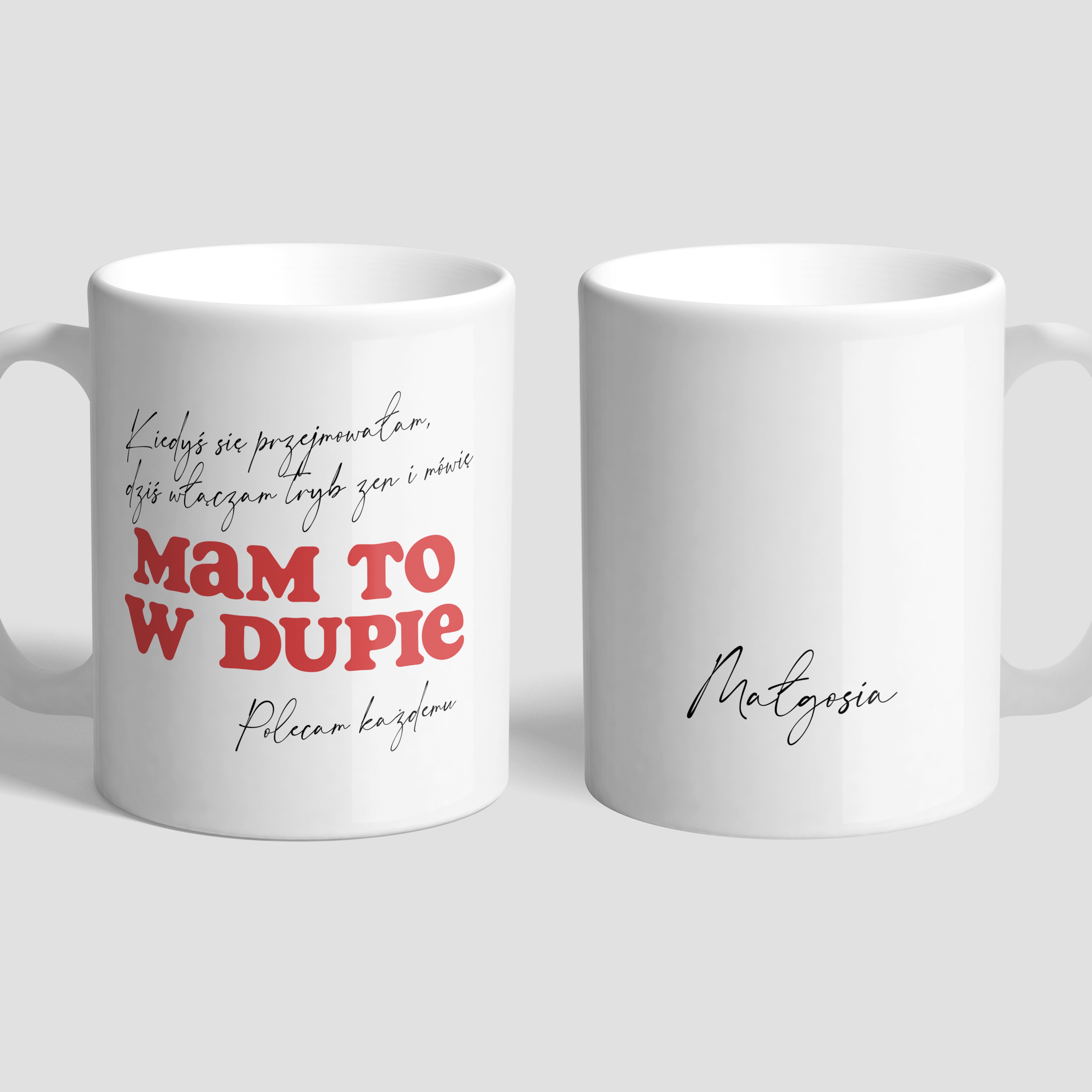 Kubek personalizowany - prezent dla kolegi upominek dla kolegi śmieszny kubek dla kolegi 