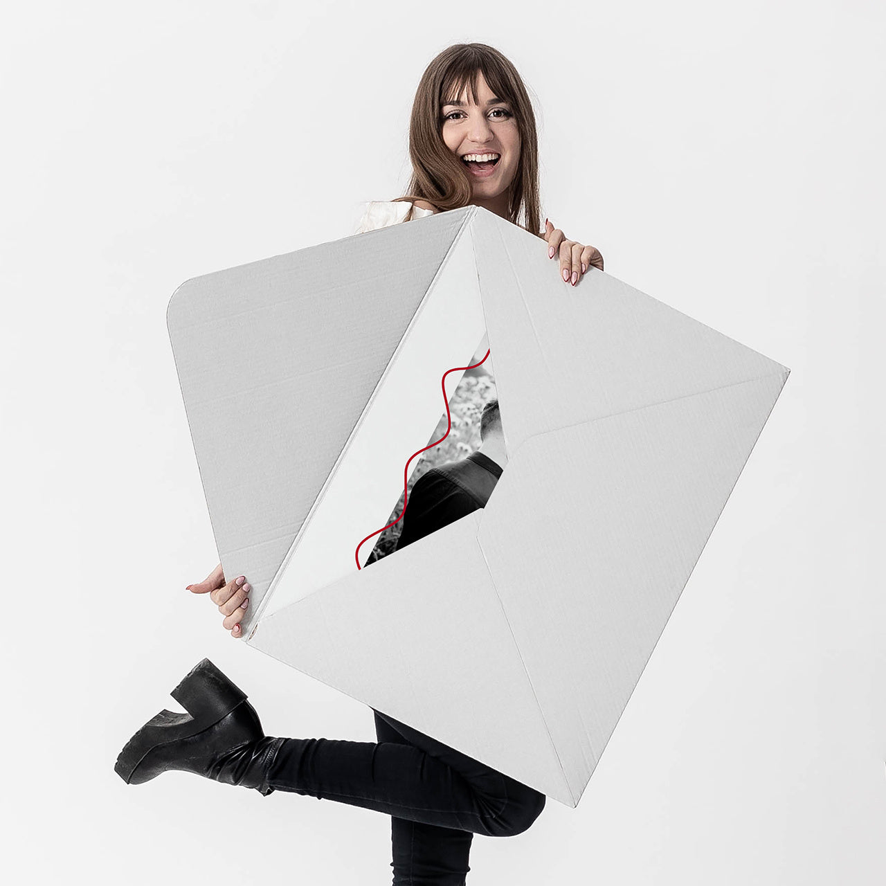 Kartka ślubna ze zdjęciem - Gratulacje