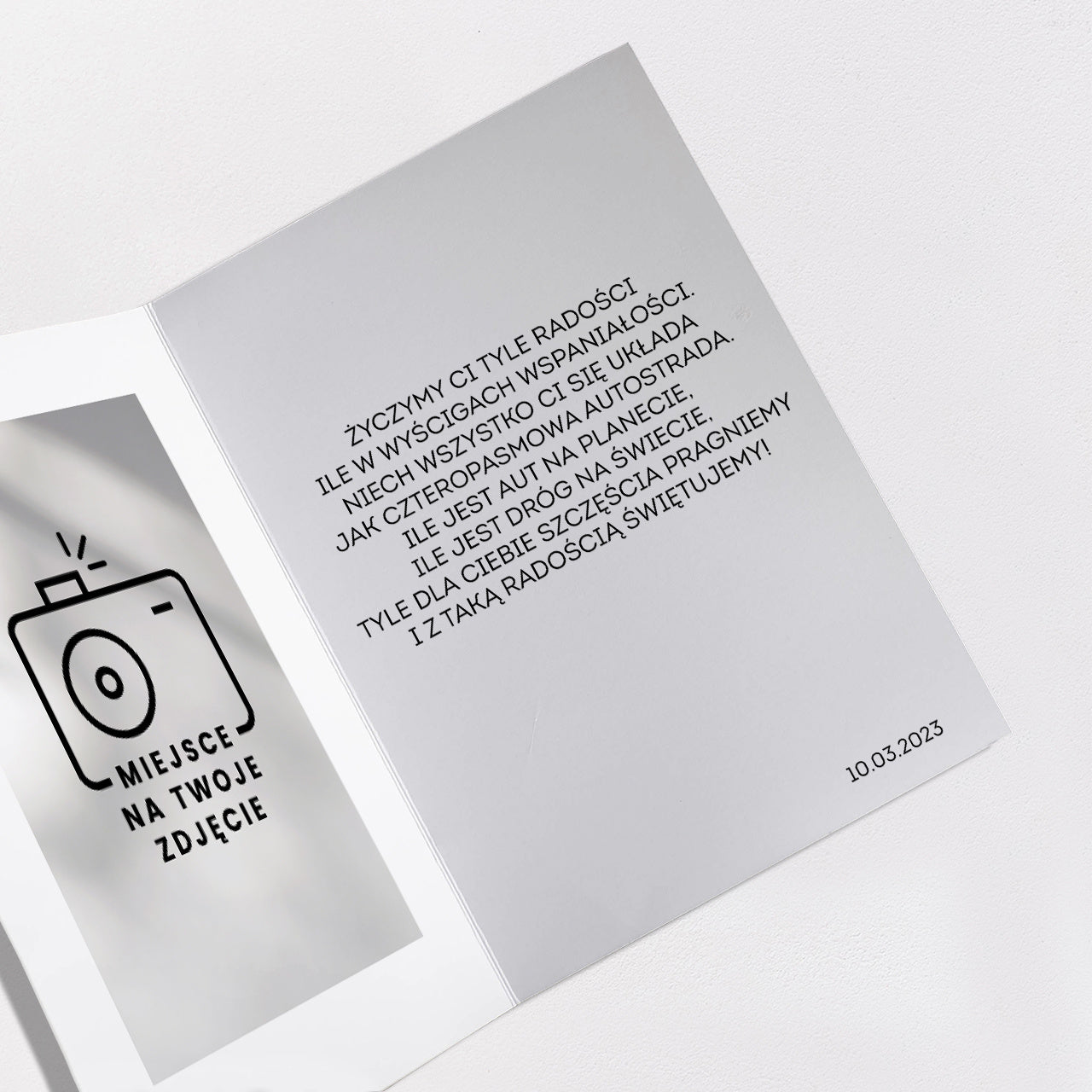 Personalizowana kartka na Dzień Mężczyzny 10 marca