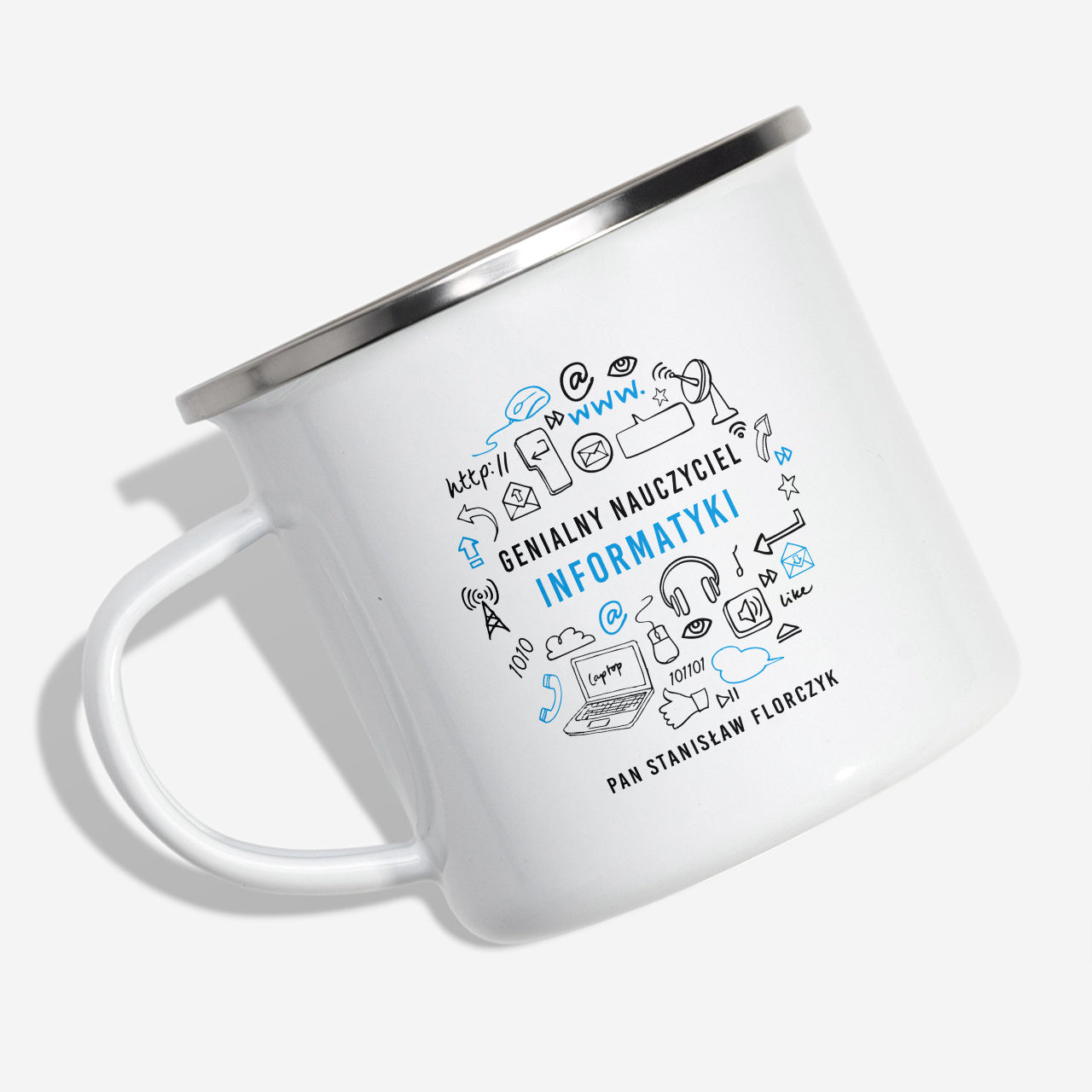 Personalizowany kubek dla nauczyciela informatyki 
