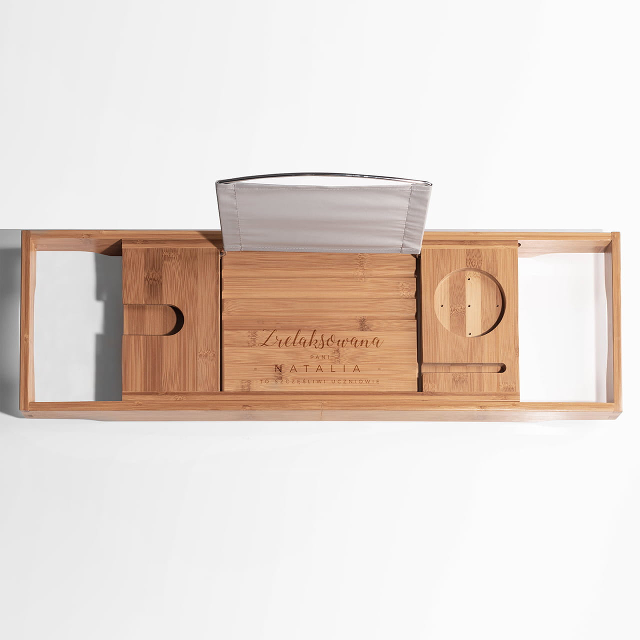 Drewniana półka na wannę na prezent dla wychowawczyni prezent dla nauczyciela prezent na dzień nauczyciela