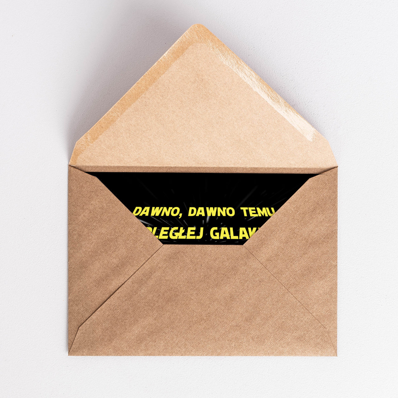 Kartka na urodziny dla miłośnika Star Wars