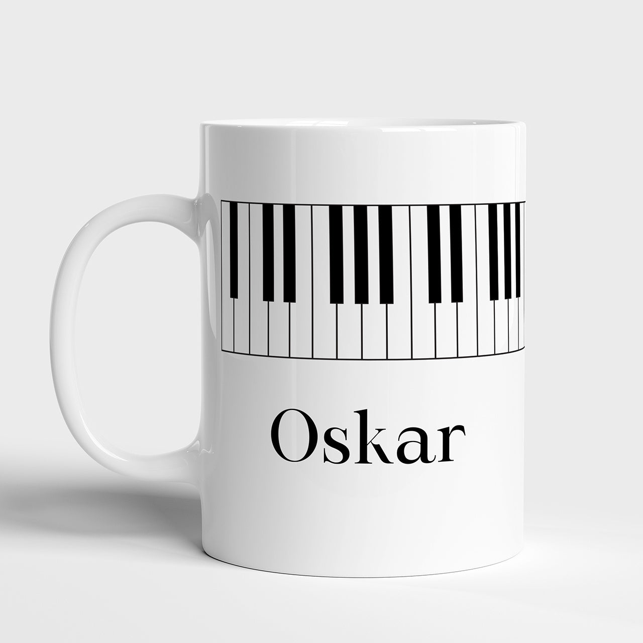 Personalizowany kubek - prezent dla pianisty