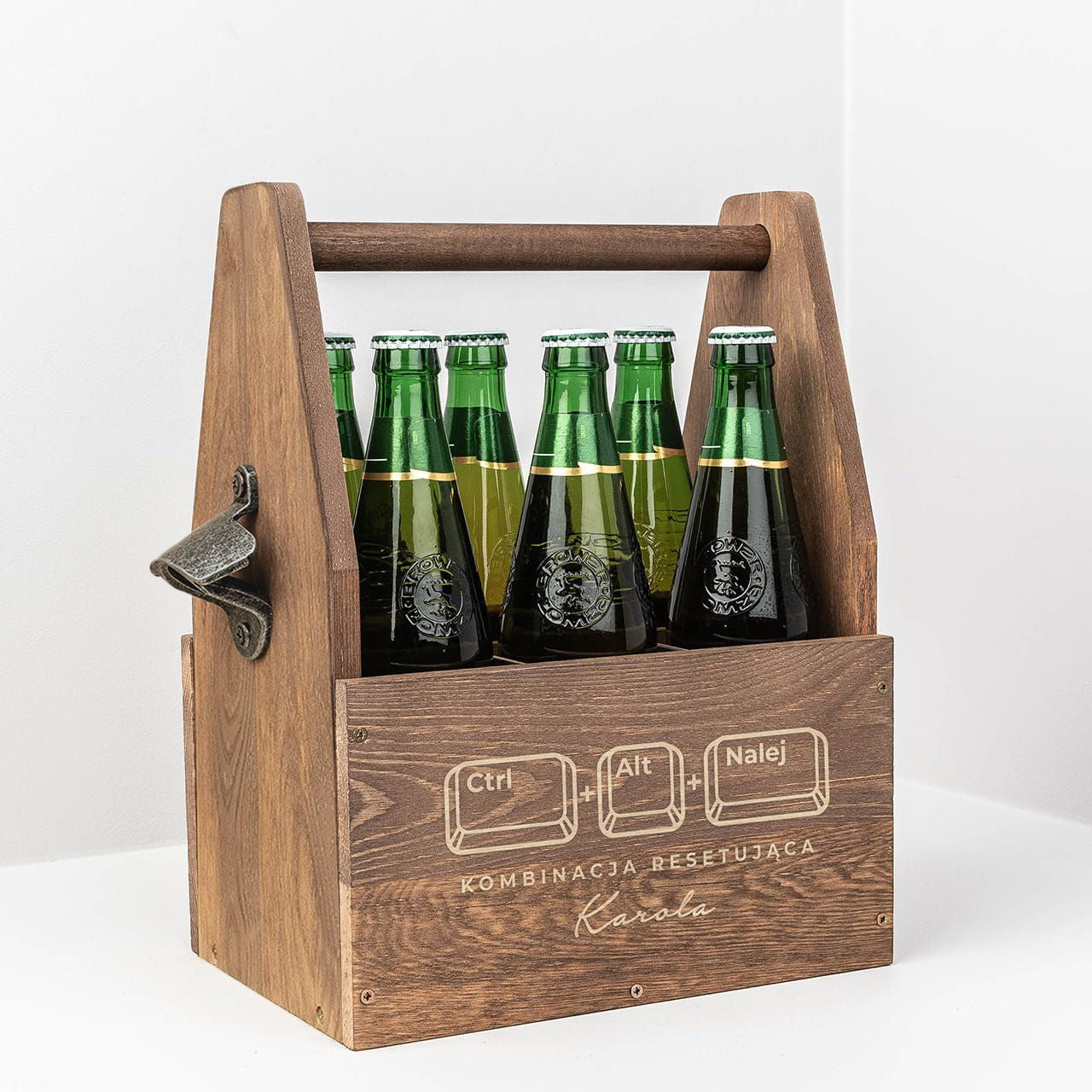 Nosidło do piwa - Kombinacja resetująca - prezent dla programisty nosidło na piwo gadżet dla programisty 