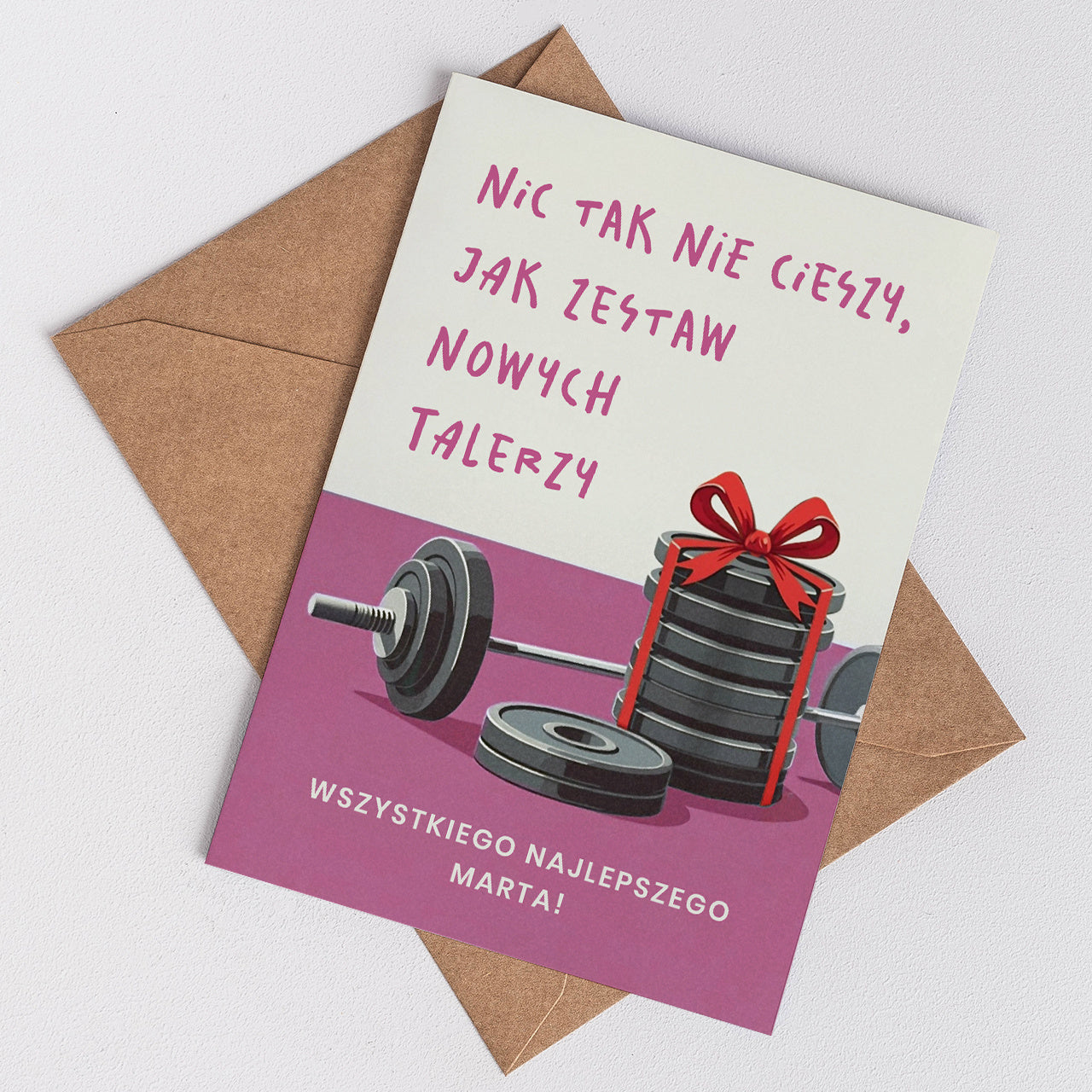 Kartka a4 urodzinowa dla sportsmenki
