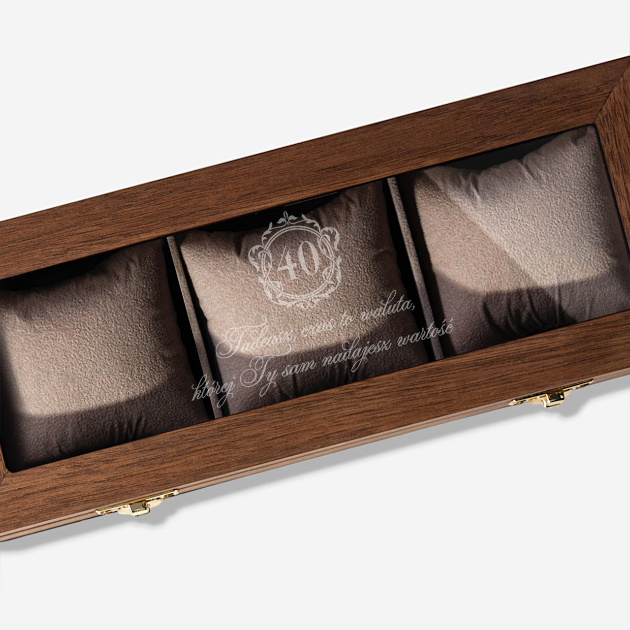 Kasetka na zegarki - prezent dla faceta na 60 urodziny