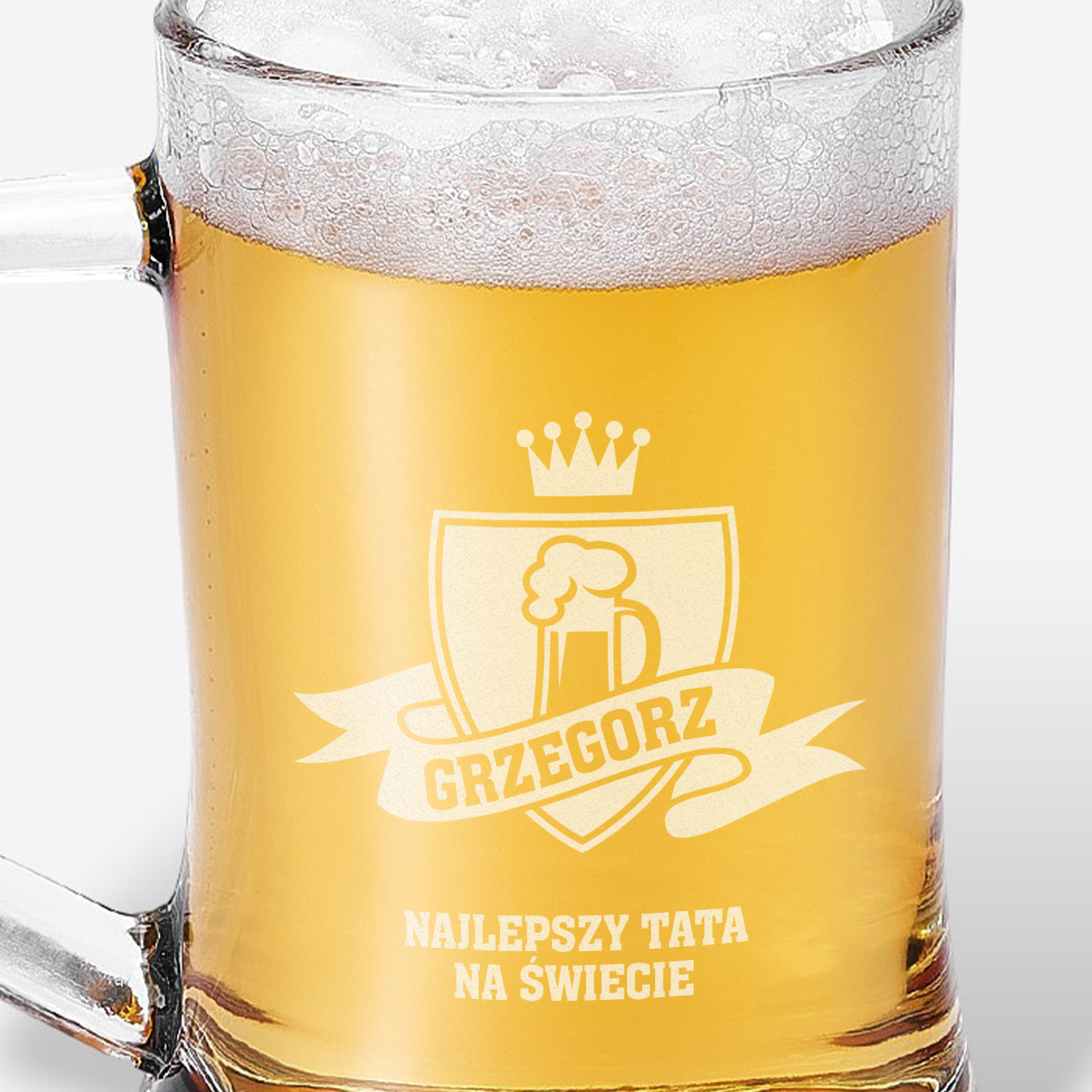 Kufel z grawerem - prezent na Dzień Ojca
