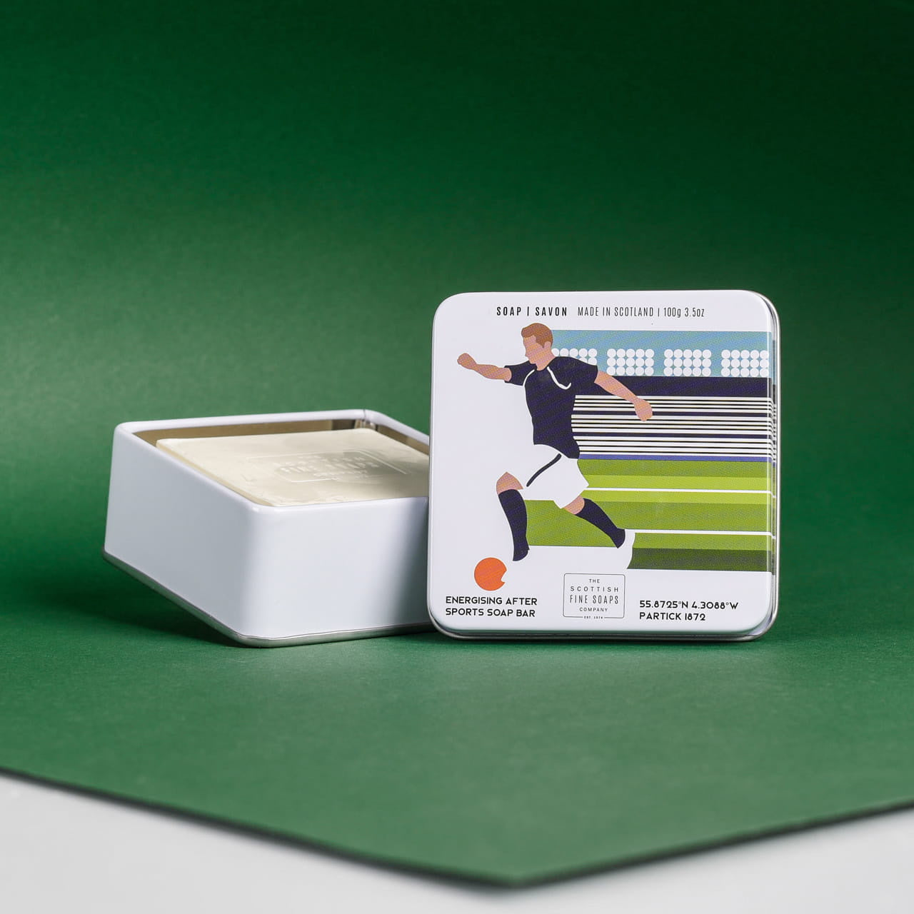 Mydło w puszce - upominek dla piłkarza prezent dla piłkarza prezent dla fana piłki nożnej