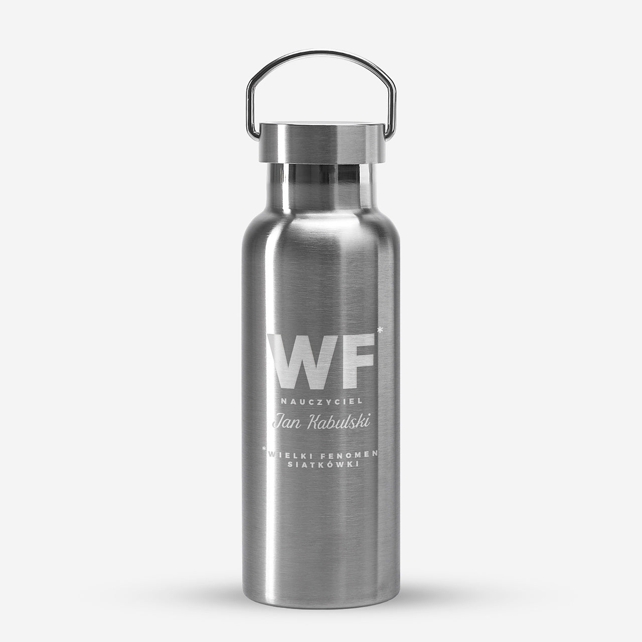 Personalizowany termos stalowy - prezent dla nauczyciela WF