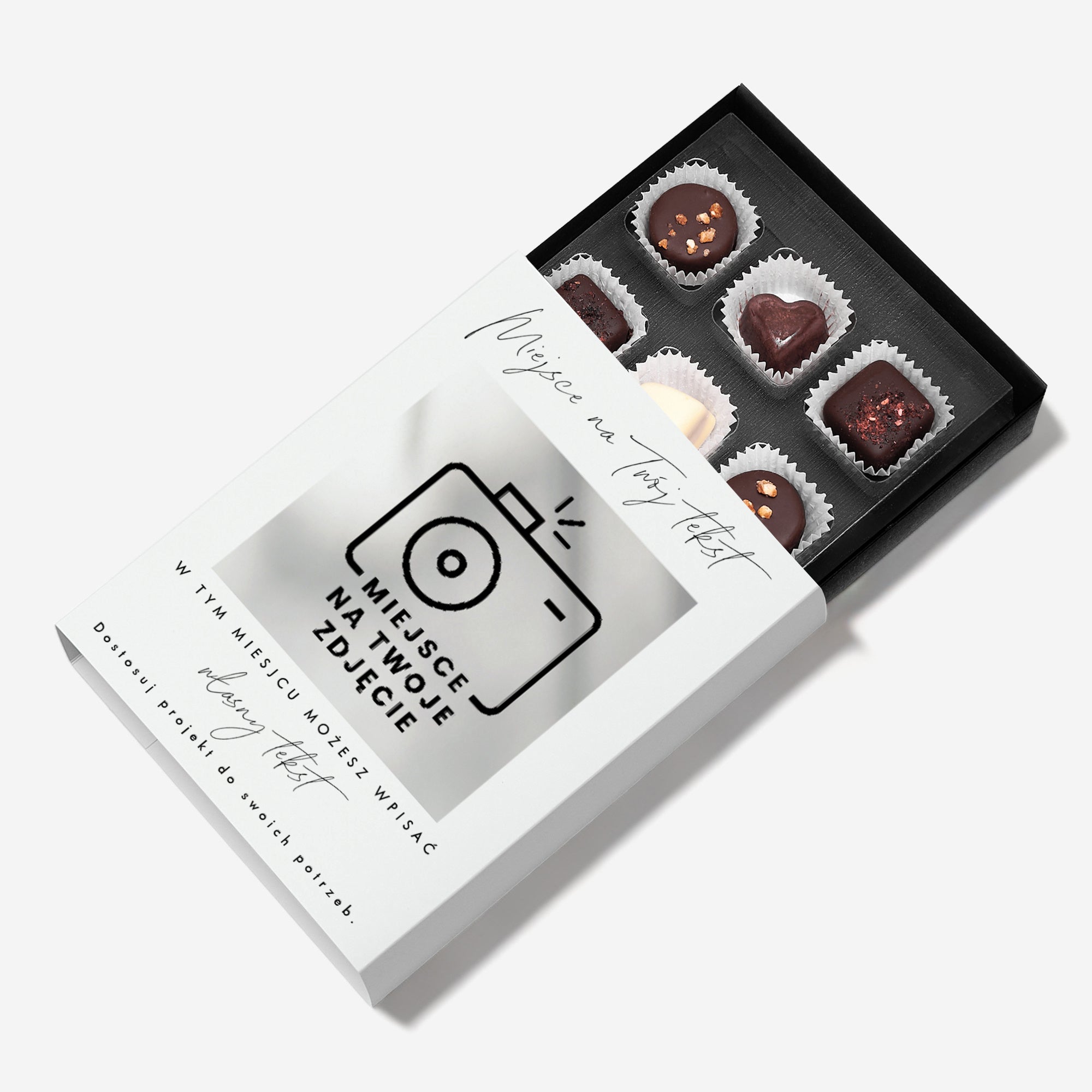 Pralinki personalizowane belgijskie - własny projekt