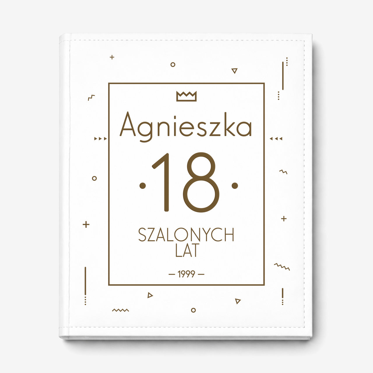 Grawerowany album na 18 dla córki prezent na 18 dla córki prezent dla córki na 18 prezent dla osiemnastolatki