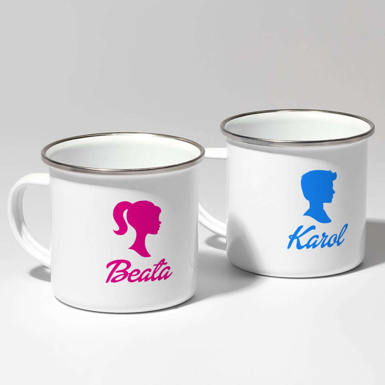 Personalizowane kubki z nadrukiem - prezent dla pary