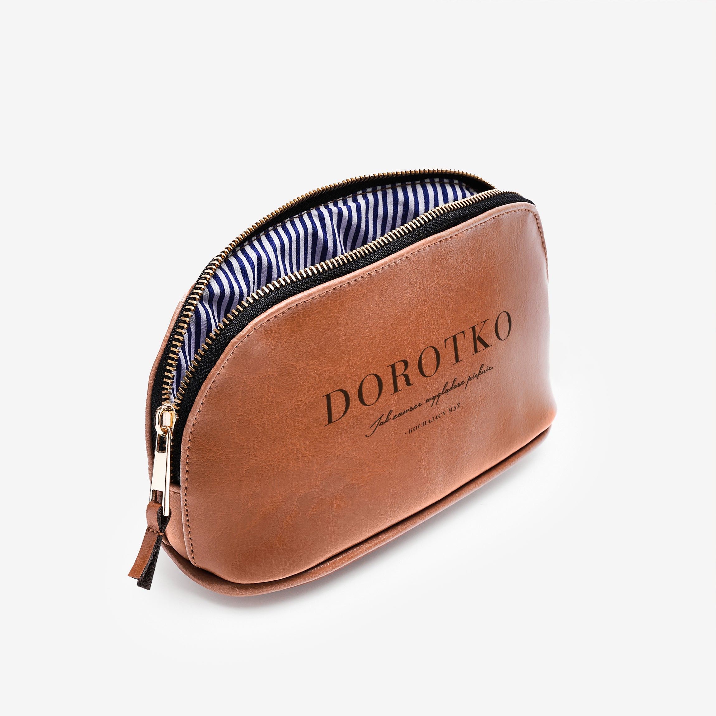 Damska kosmetyczka personalizowana - prezent dla żony na rocznicę personalizowana kosmetyczka kosmetyczka damska