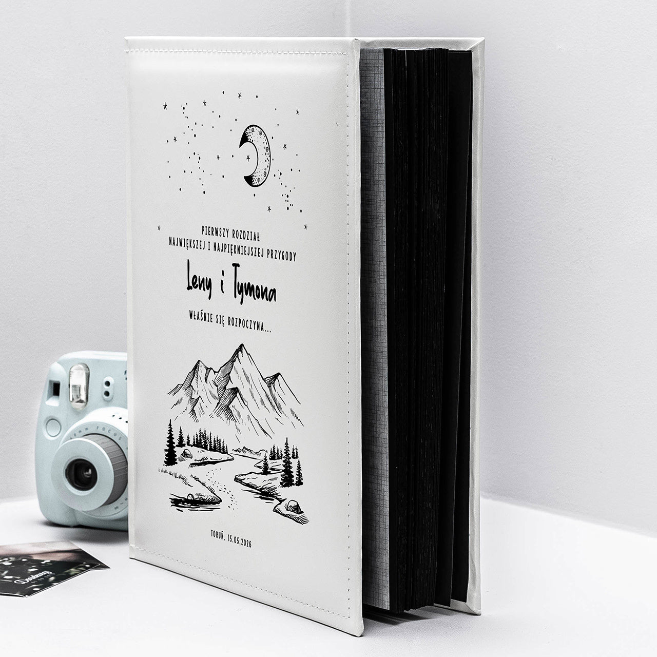 Personalizowany album na zdjęcia ślubne