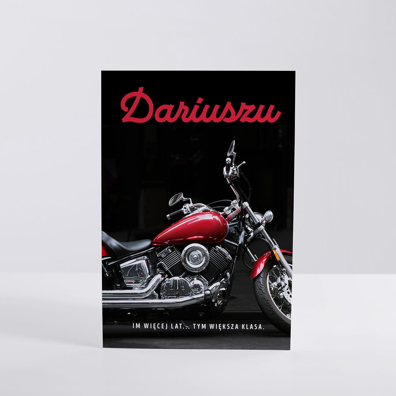 Kartka dla motocyklisty