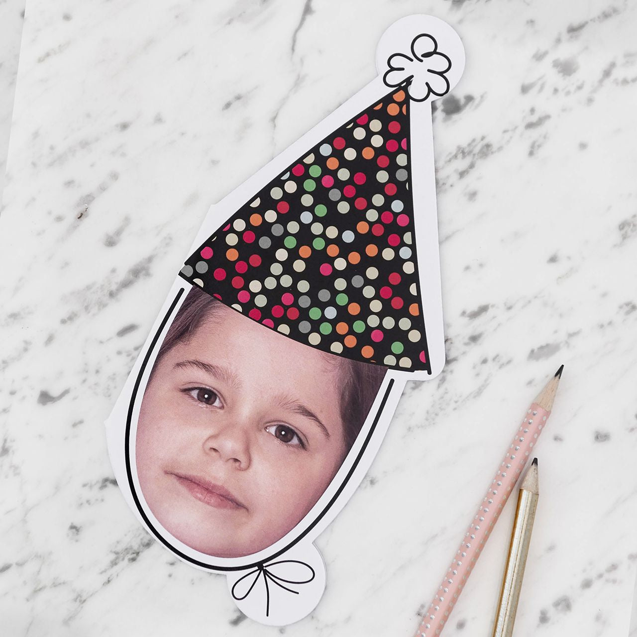 Kartka urodzinowa ze zdjęciem dla dziecka - dodatek do prezentu