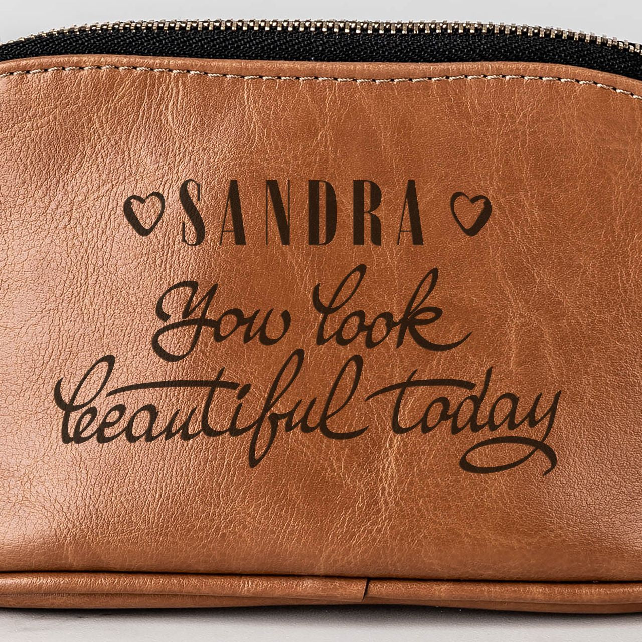 Personalizowana kosmetyczka damska - prezent dla dziewczyny prezent na rocznicę dla dziewczyny damska kosmetyczka