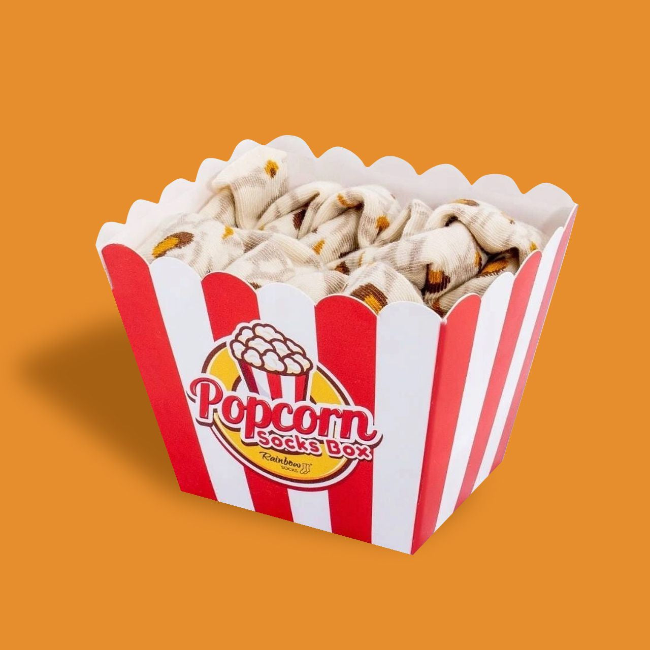 Skarpetki popcorn męskie śmieszne skarpetki męskie prezent na Dzień Chłopaka prezent dla chłopaka
