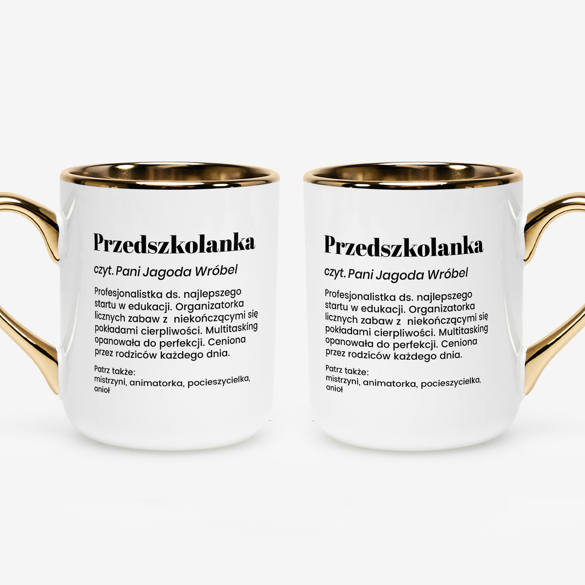 Personalizowany kubek dla przedszkolanki - definicja