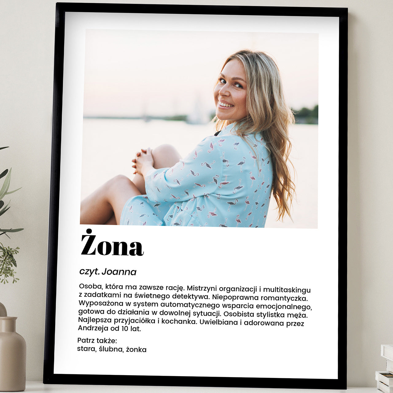 Plakat dla żony - definicja