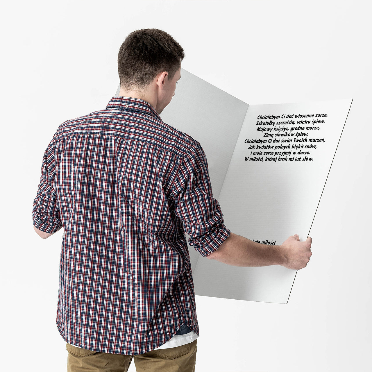Personalizowana kartka walentynkowa XXL - Aktywne Walentynkowe