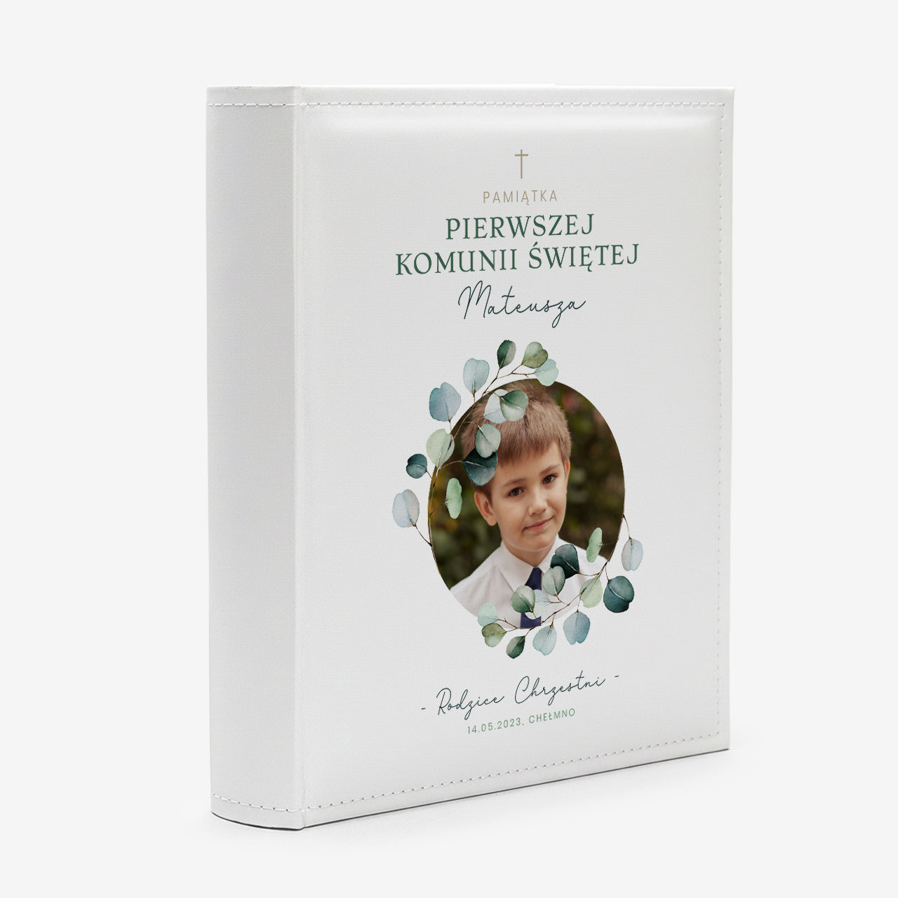 Album fotograficzny - pamiątka pierwszej komunii świętej
