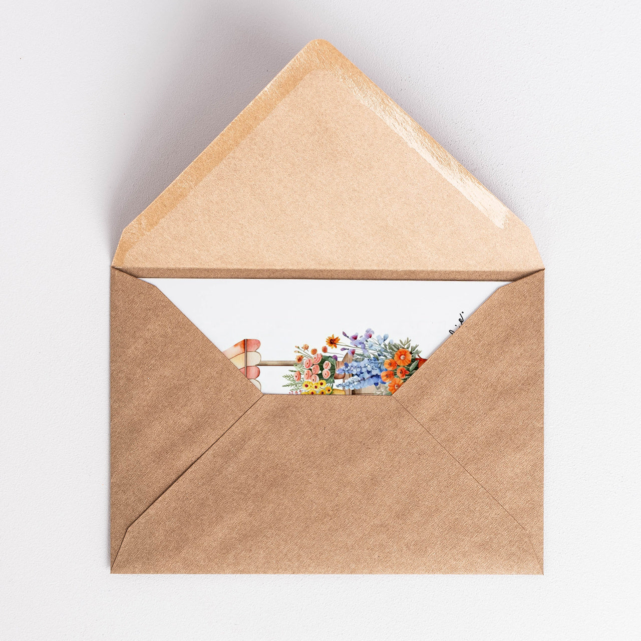 Personalizowana kartka - upominek dla mamy ogrodniczki upominek dla mamy na Dzień Mamy