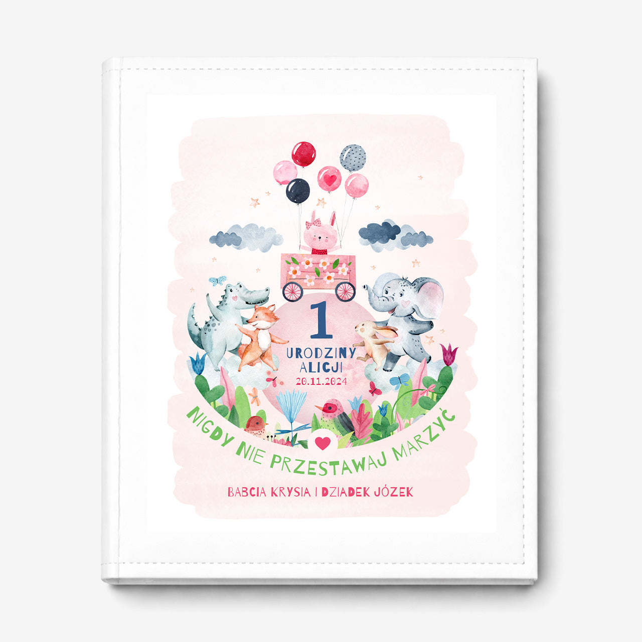 Album dla dziewczynki na Roczek