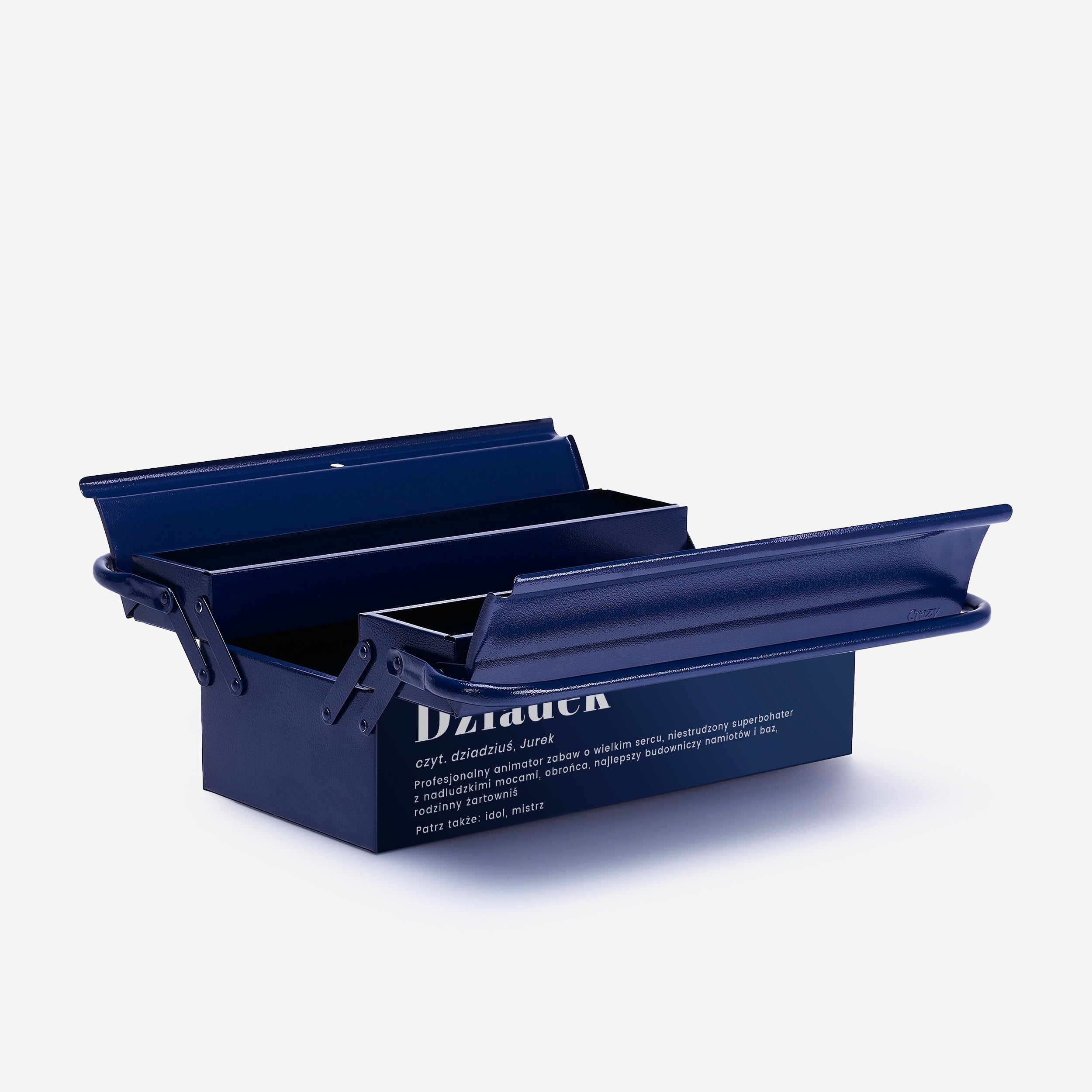 Personalizowana skrzynka narzędziowa - Definicja - praktyczny prezent dla dziadka majsterkowicza