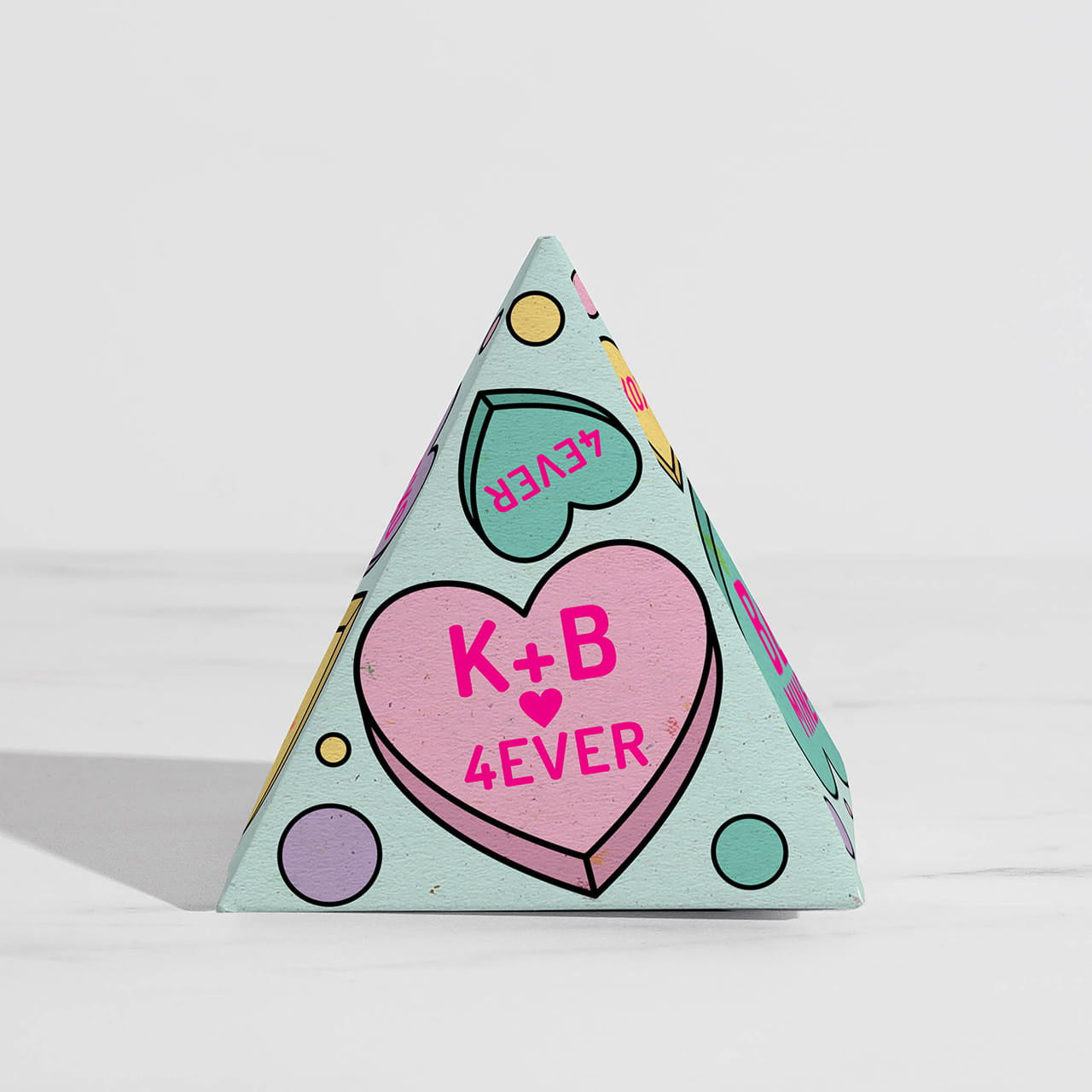 Personalizowana kula do kąpieli - drobiazg na Walentynki upominek na walentynki bomba do kąpieli upominek walentynkowy