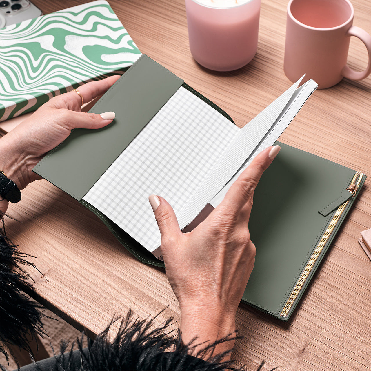 Imienny notes - prezent dla znajomego notes z imieniem elegancki notes