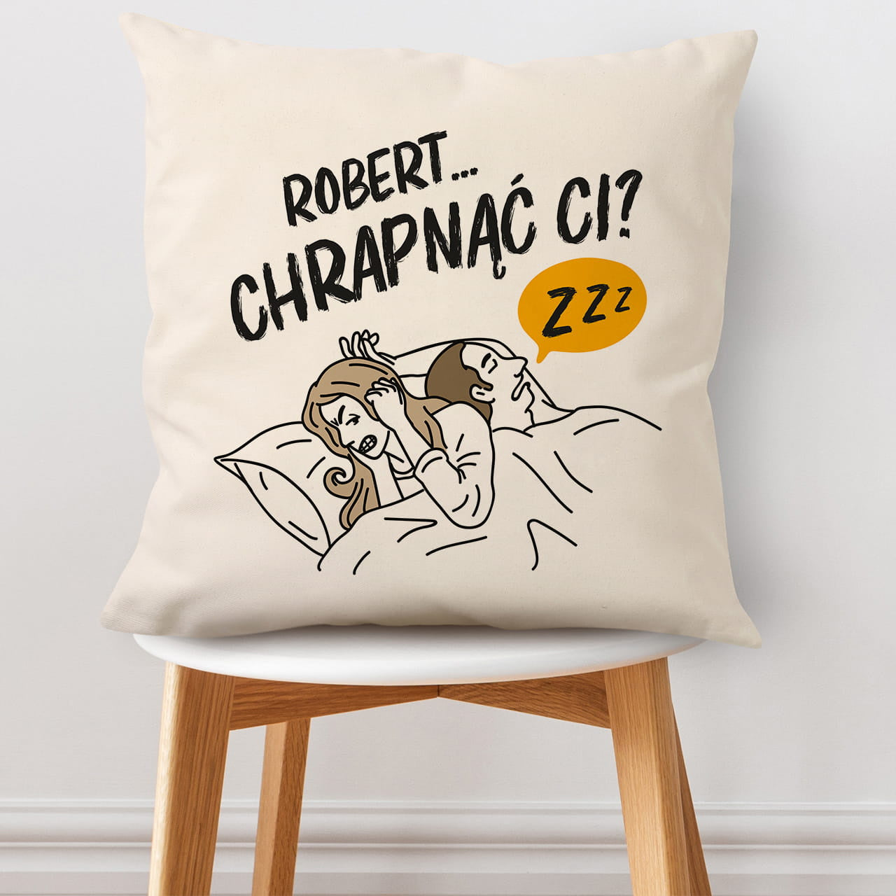 Poduszka dla chrapacza