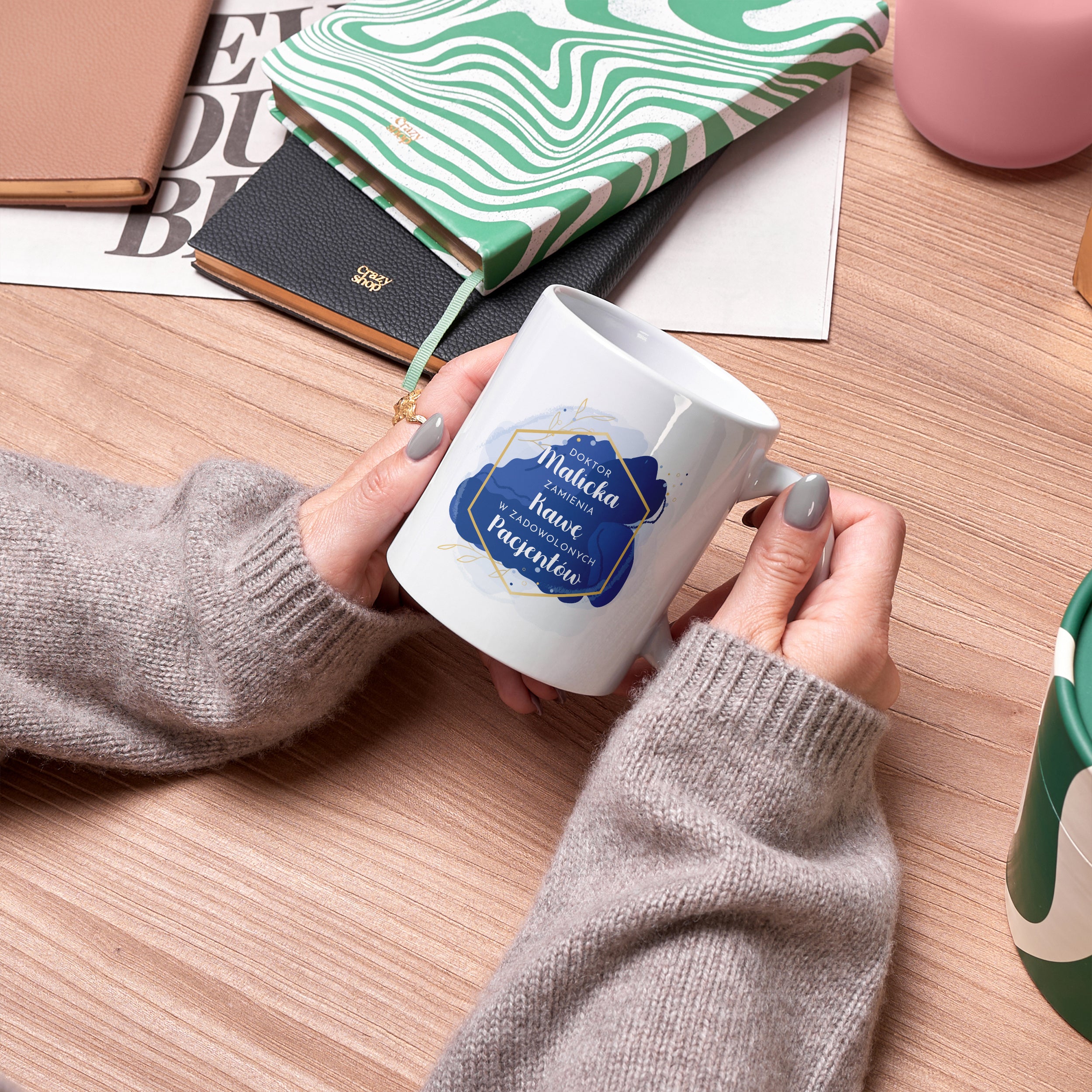 Personalizowany kubek dla lekarza - Magia kubek personalizowany prezent dla lekarza prezent dla doktora