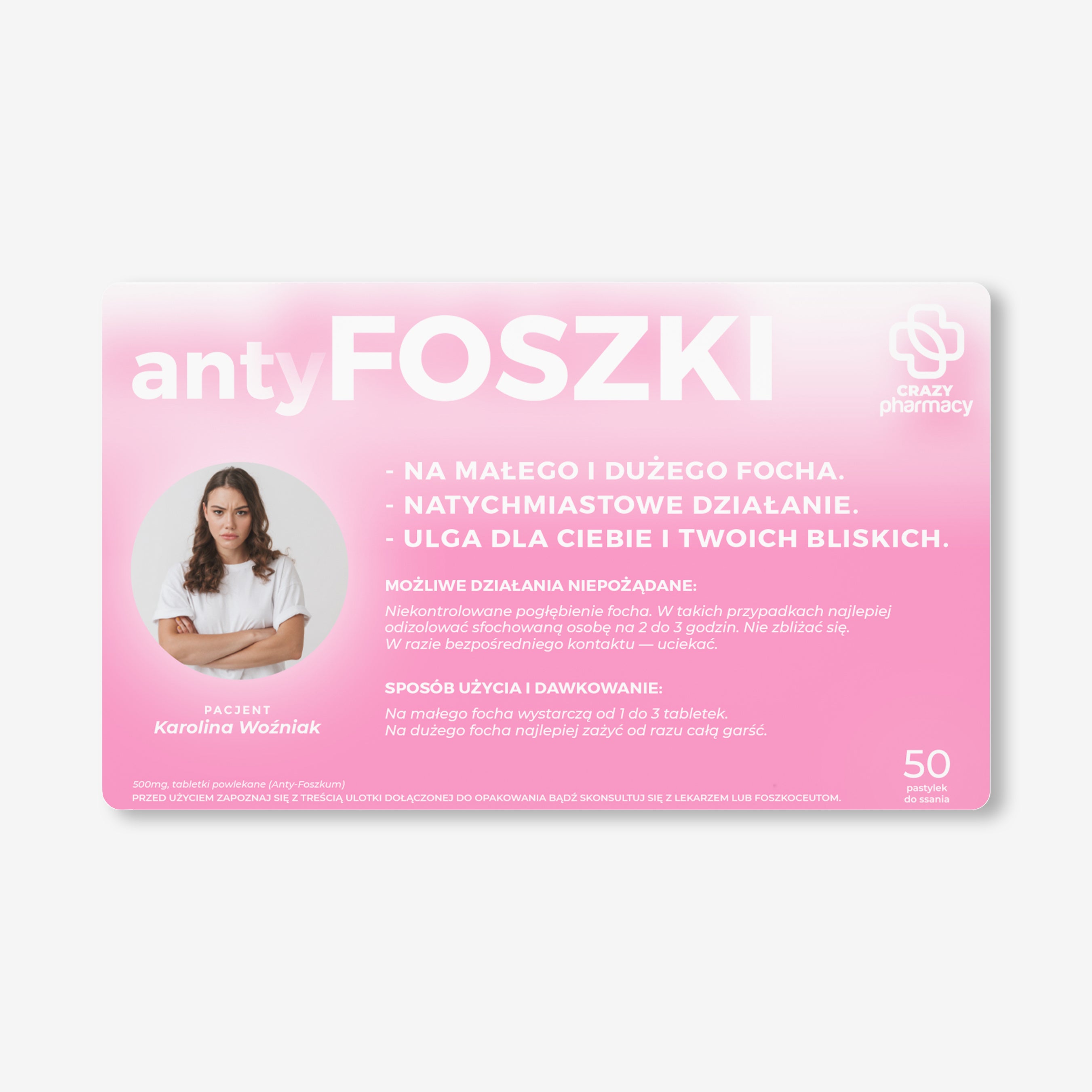 Zestaw prezentowy: miętówki + etykieta do naklejenia - prezent dla niej prezent dla dziewczyny cukierki miętowe