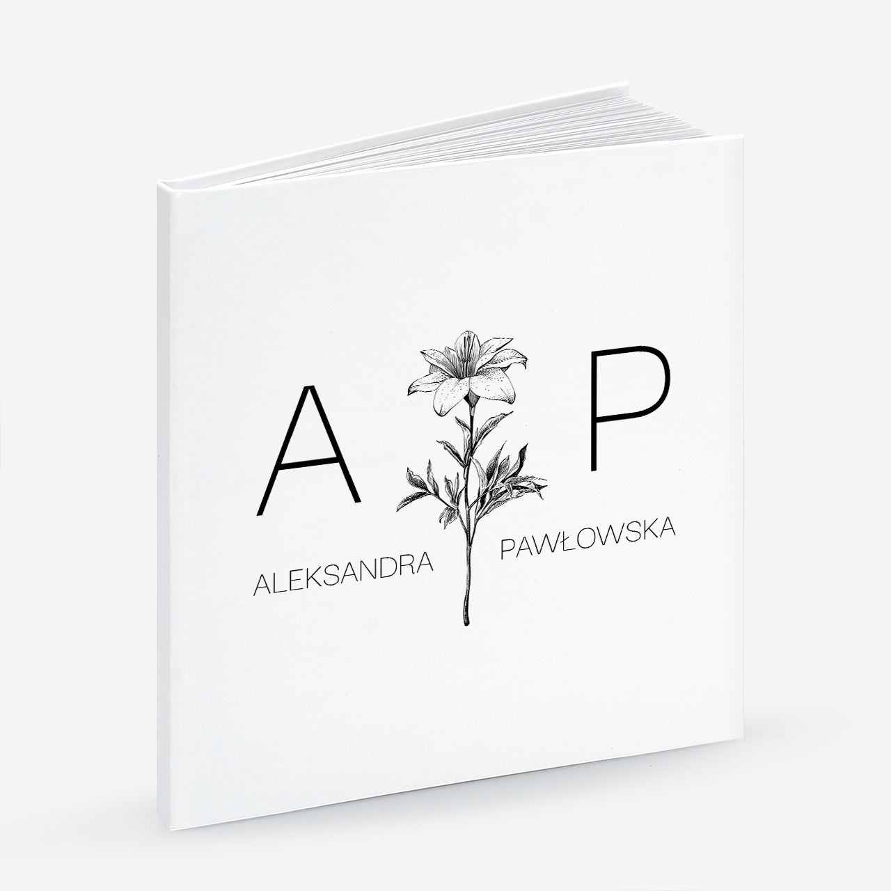 Personalizowany szkicownik na prezent dla artystki